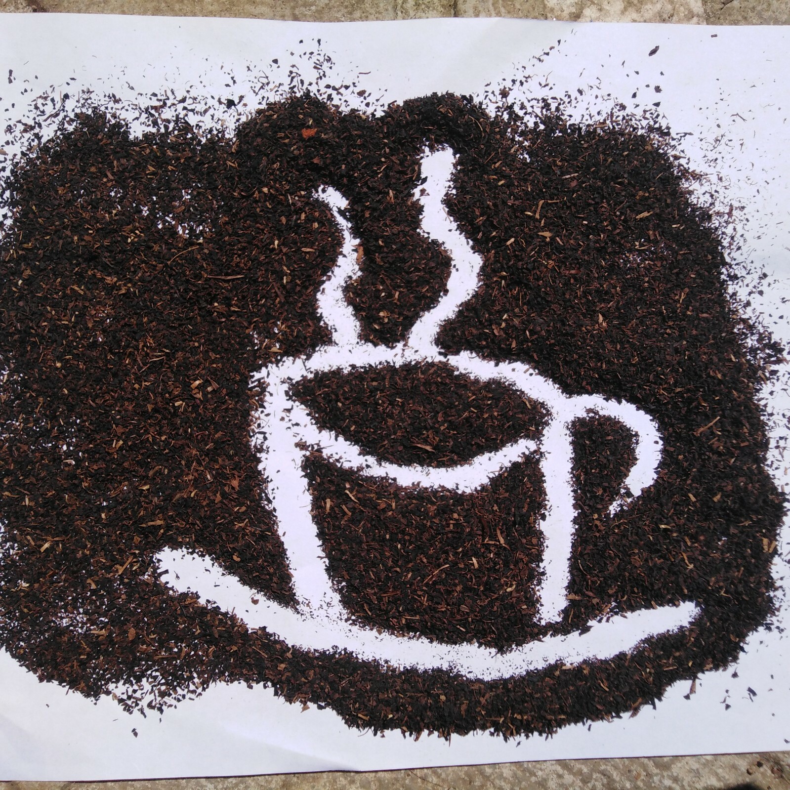 Ceylon Used Dried Tea Leaves Fertilizer Promotes Flower Plants Grow Bloomy New