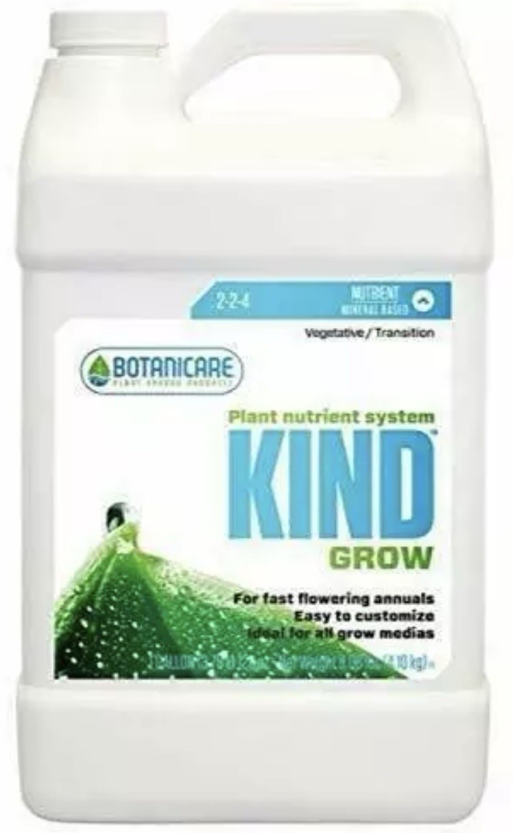 Botanicare Kind Grow – 2.5 Gallon Bottle Flower – Vegetive Growth