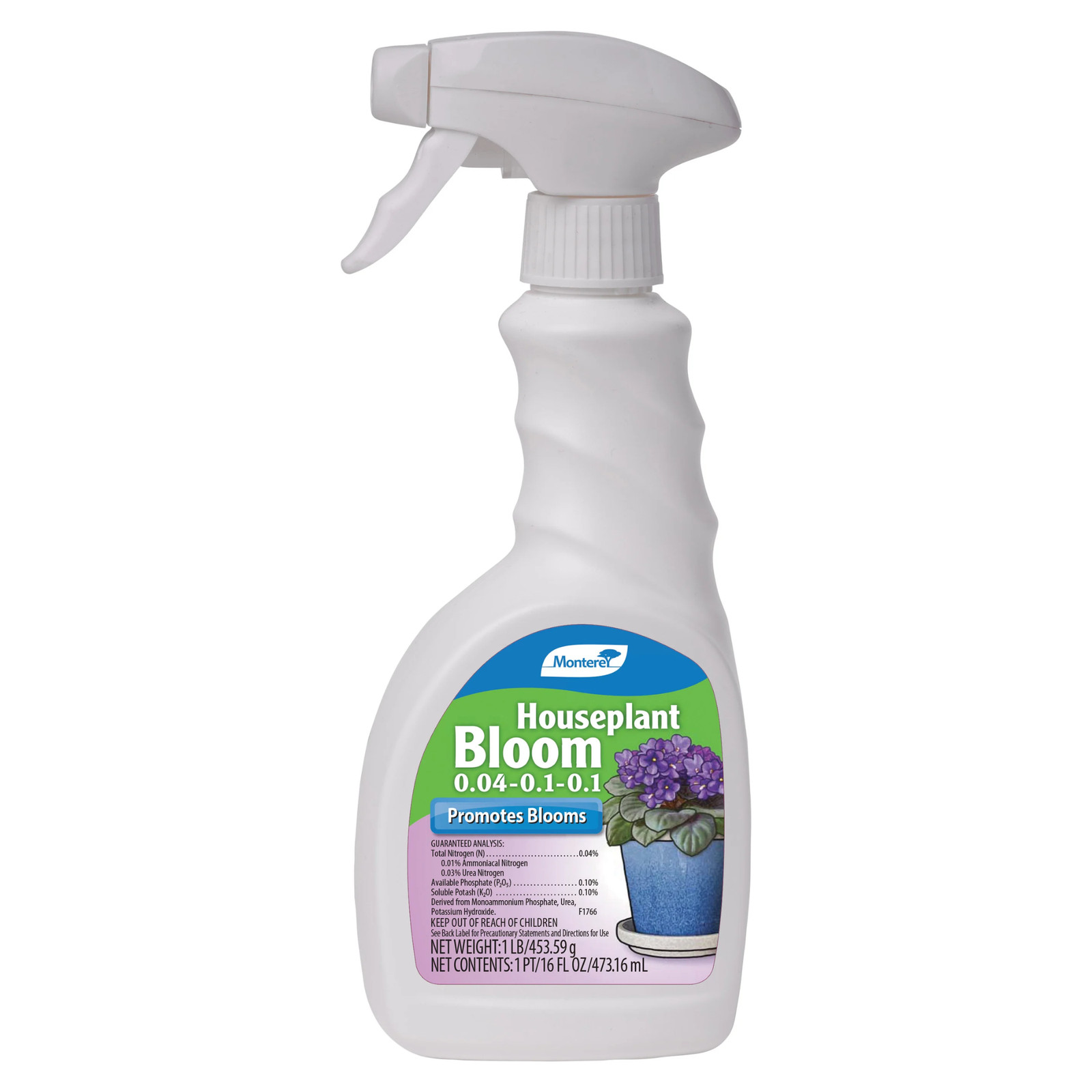 Monterey Houseplant Bloom 0.04-0.1-0.1, 16oz RTU