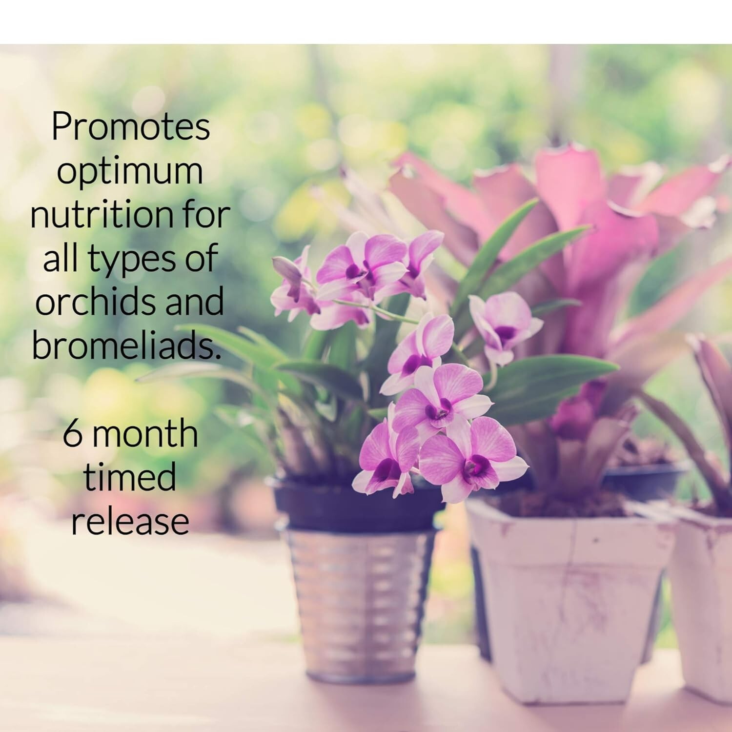Long-Lasting 5.2 oz Resealable Bag: Orchid Fertilizer Pellets for All Varieties