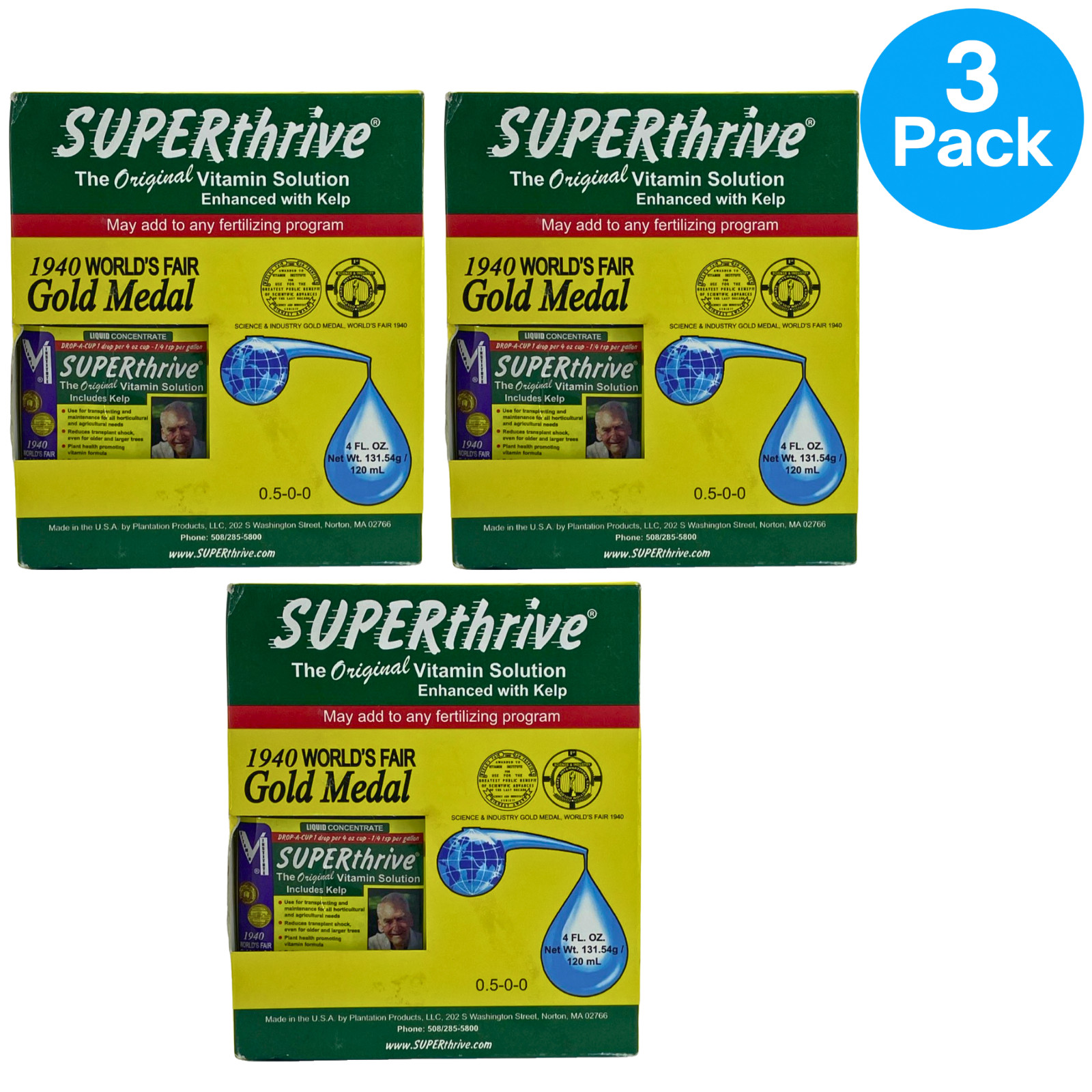 SUPERthrive The Original Vitamin Solution Liquid Concentrate Enhanced with Kelp