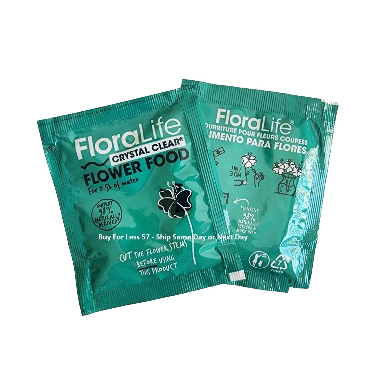 Professional Floral Nutrient Formula 300, 5g Individual Packets, 50-Count