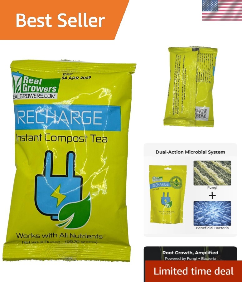 Recharge 2 oz – Explosive Root Growth with Mycorrhizae for Living Soil & Coco…