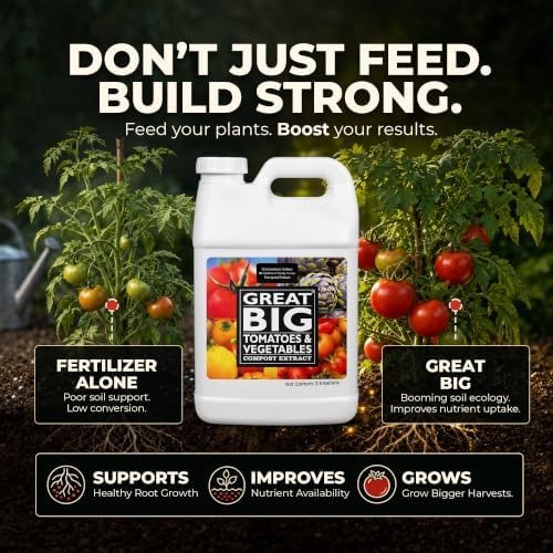 Great Big Tomatoes and Vegetables Liquid Fertilizer Booster – Organic Soil Co…