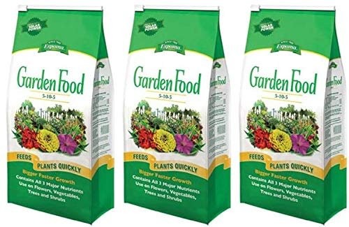 Espoma GF51056 Garden Food Fertilizer 5-10-5, 6.75-Pound (Тhrее Pаck)