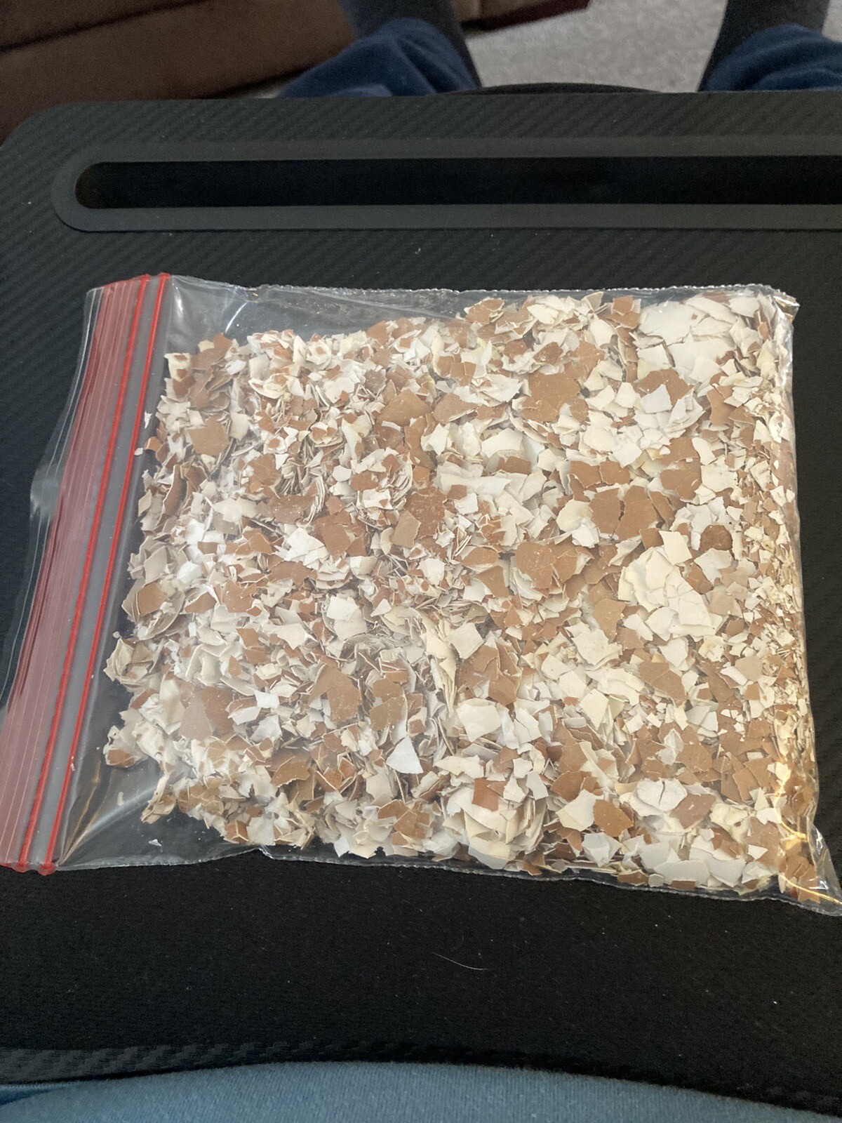 1 Lb Free Range Crushed Eggshells Steamed Cleaning & Baked Free Shipping to You!