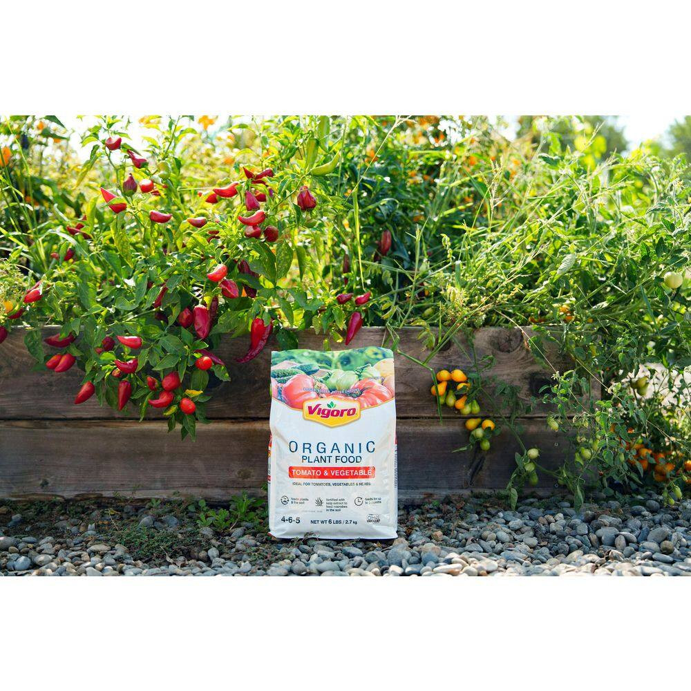 6 Lb. Organic Tomato and Vegetable Plant Food 4-6-5 (6-Pack)