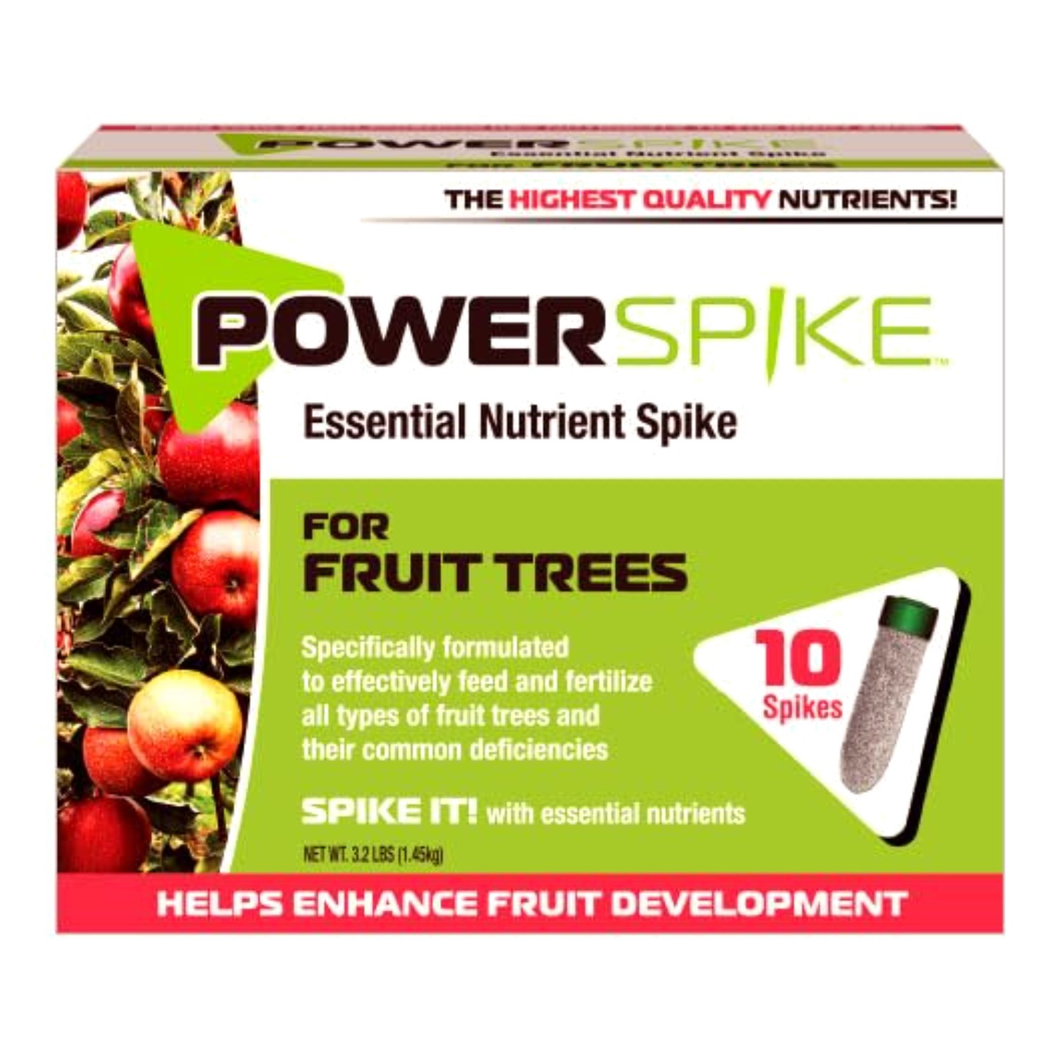 Fertilizer Spike for Apple, Peach, Orange Trees – 10