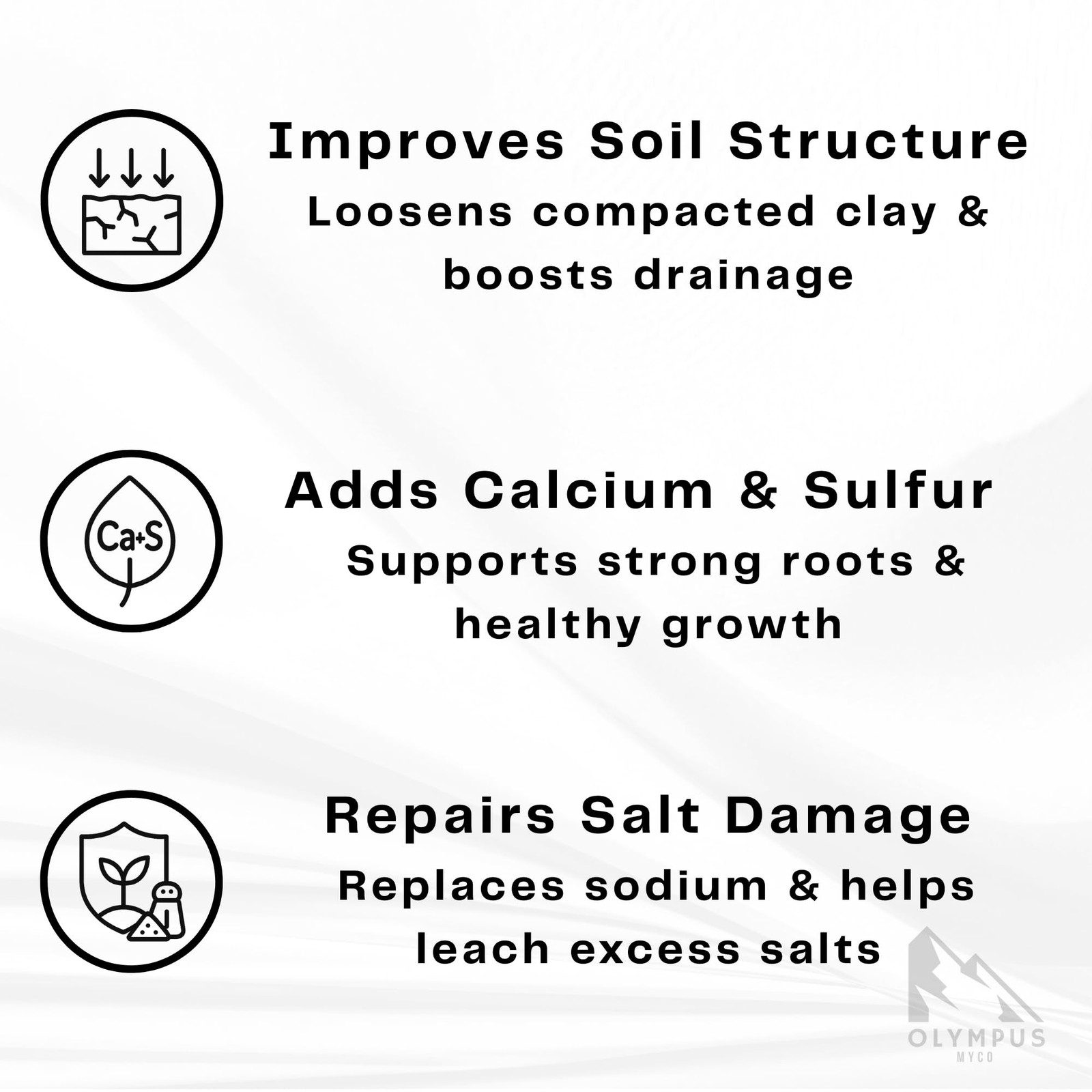97% Pure Gypsum Powder 5 lbs Calcium Sulfate for Soil, Gardens, Lawns