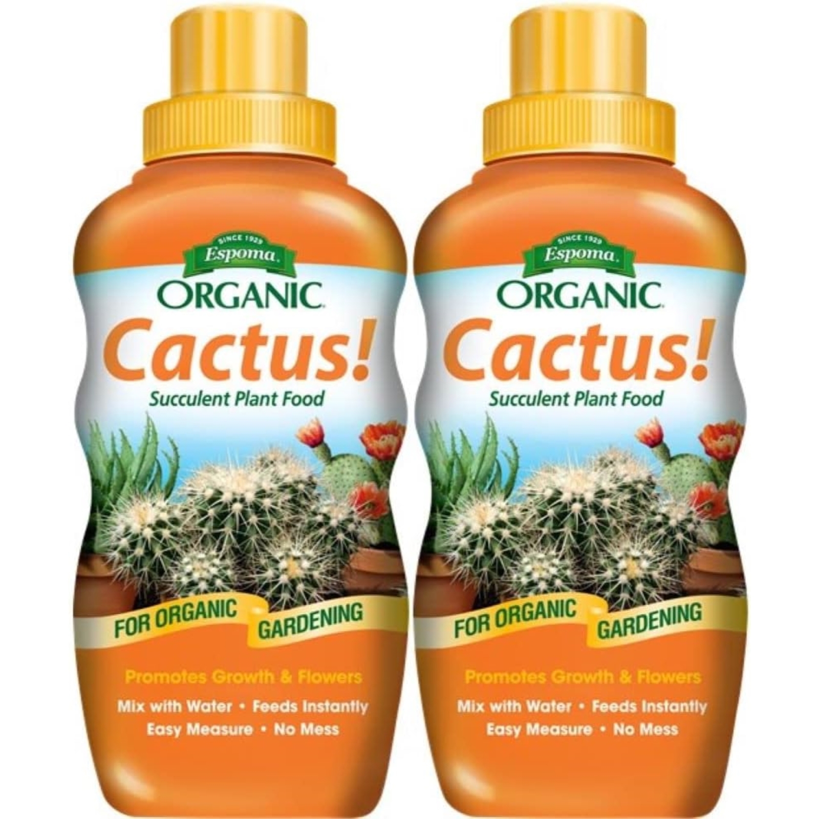 Espoma Organic Cactus! Liquid Plant Food, 8oz (2 pack)