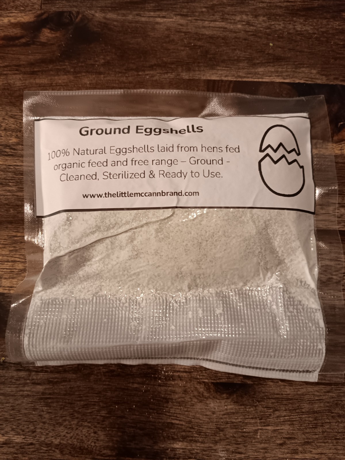 Organic Eggshell Powder 8oz for Plants Natural Calcium Soil Amendment USA
