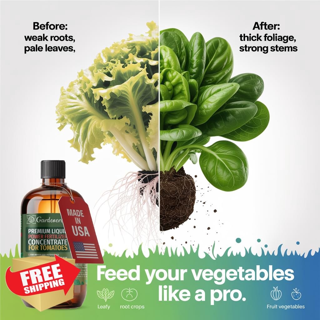 Liquid Power Potato Fertilizer 8 oz Plant Food for High Yield