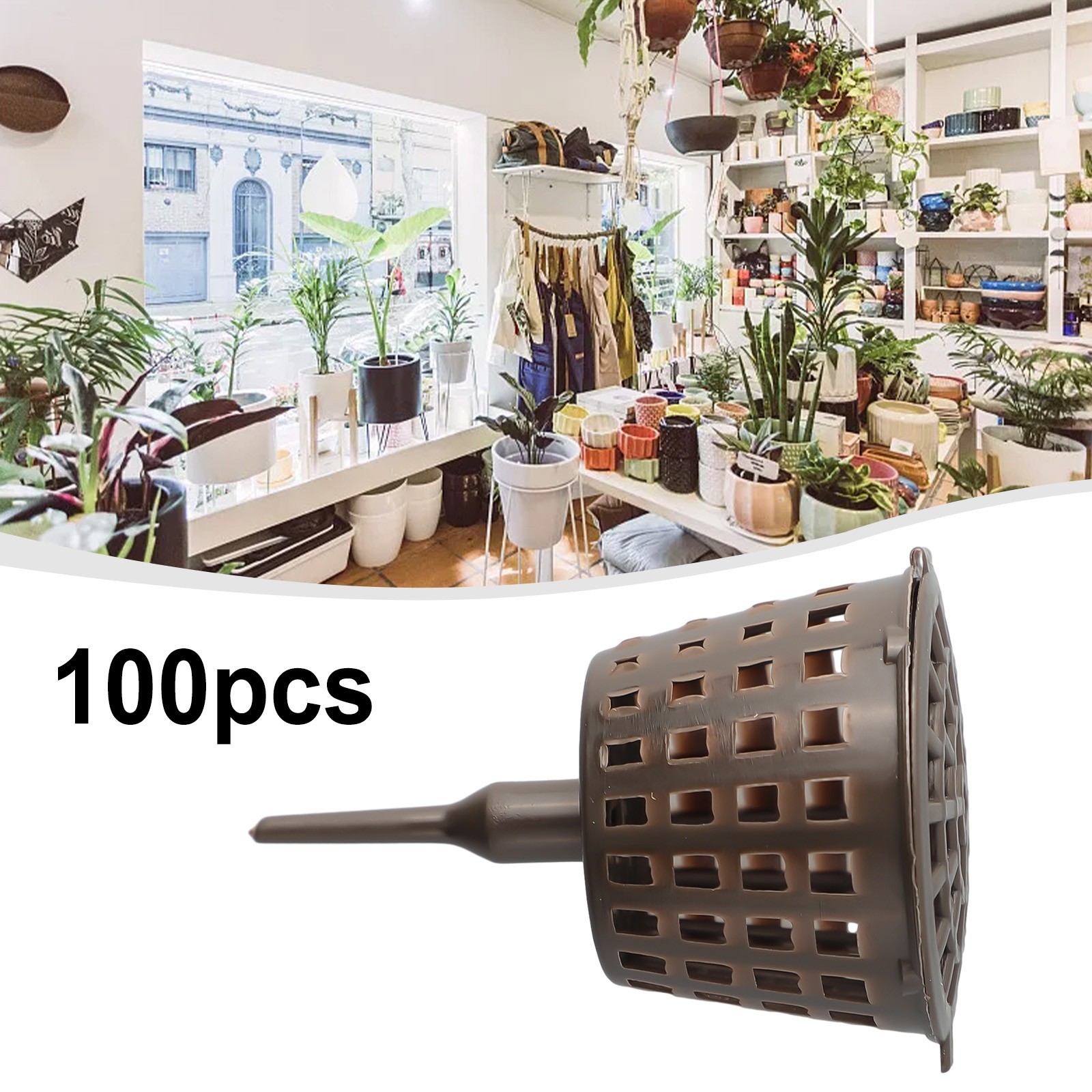 Fertilizer Box Plant Portable Organic Plastic Outdoor Gardening 100Pcs