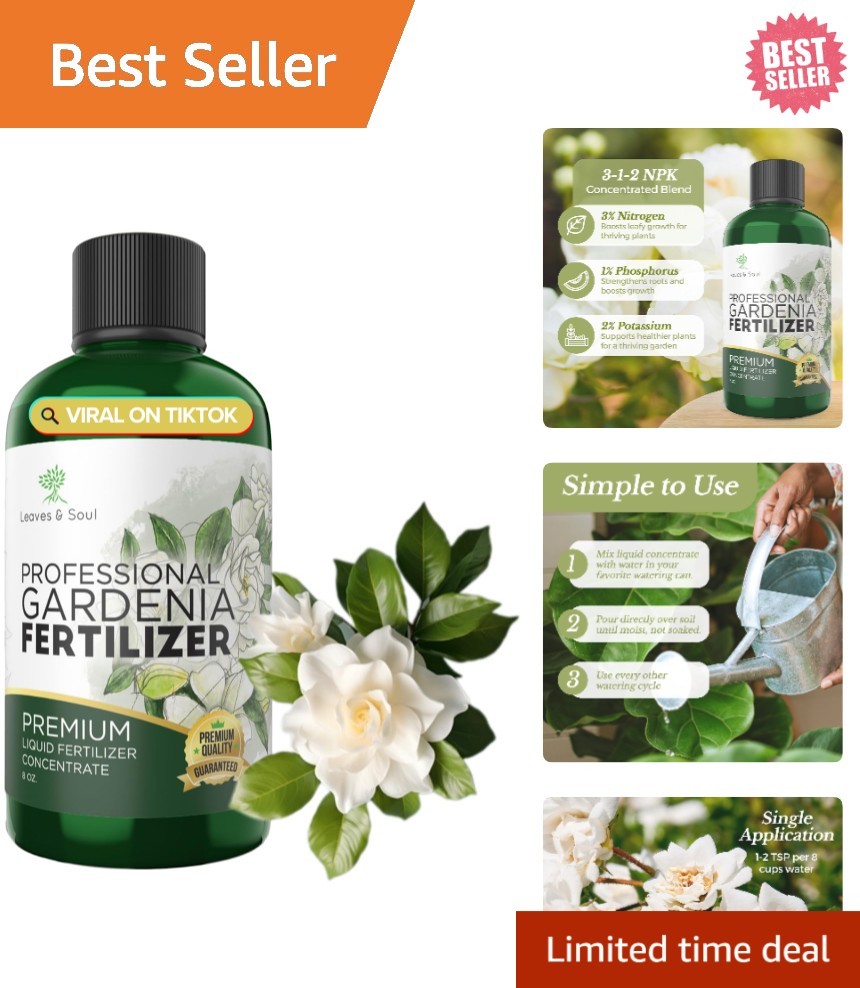 3-1-2 Concentrate Liquid Fertilizer for Gardenias, 8 oz – Nourish Your Plants