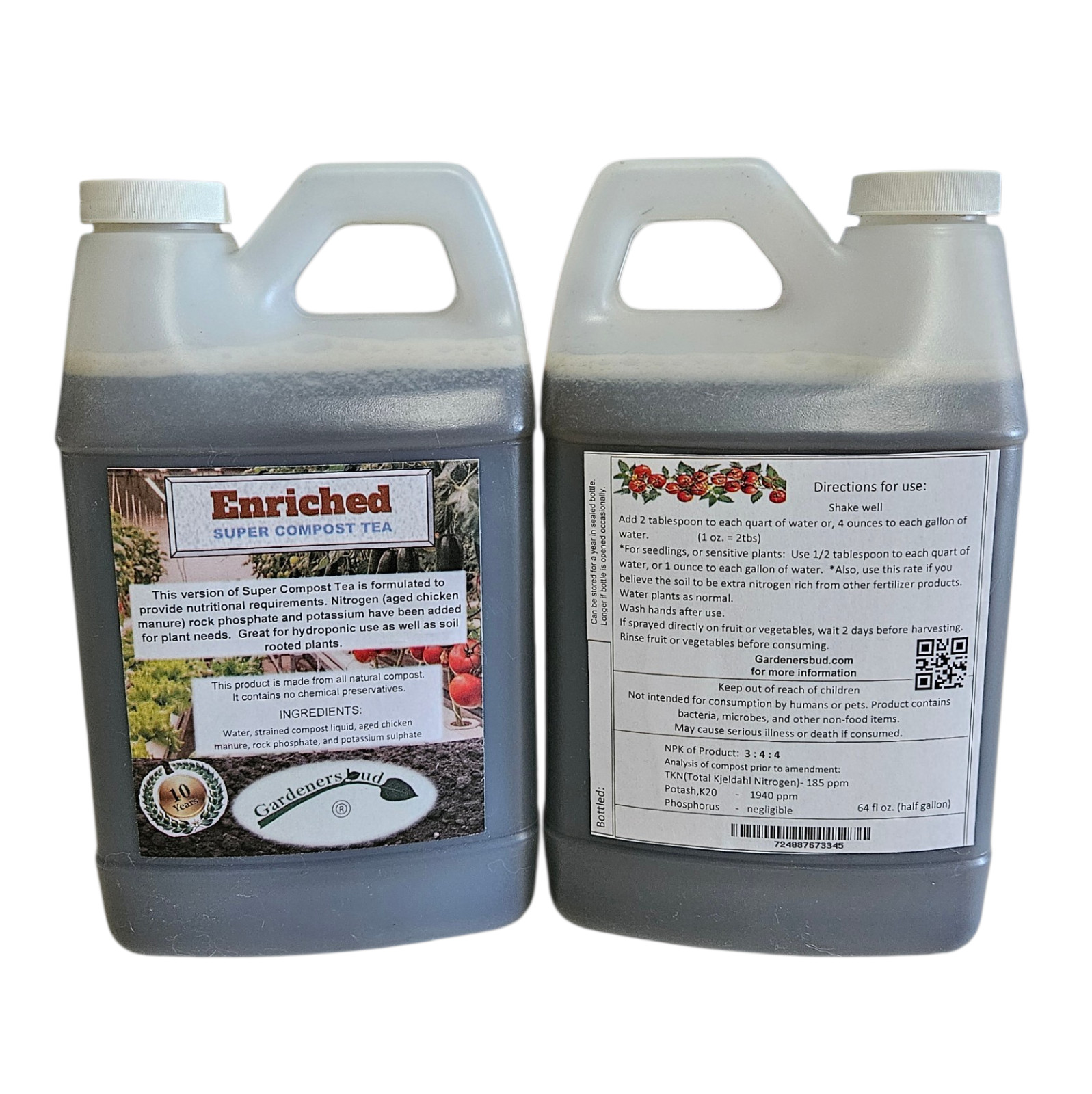 Enriched Super Compost Tea, organic plant food