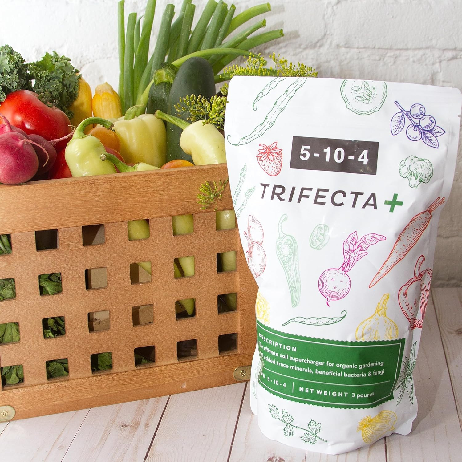 Grace Nnvg Trifecta+ 5-10-4 Organic All Purpose Plant, Flower and Vegetable Fert