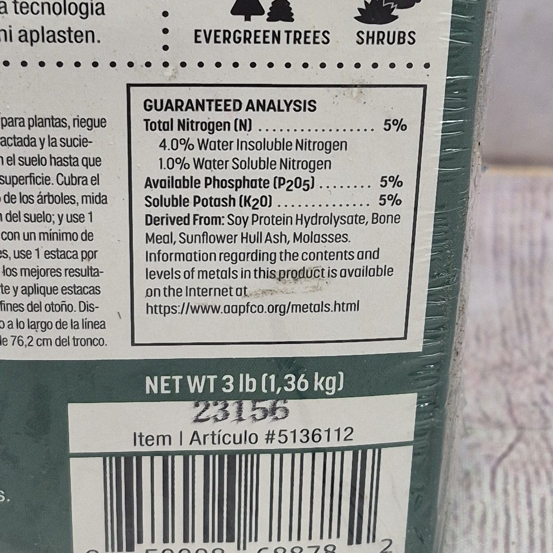 Sta Green Large Plant Food Spike Trees Shrubs Nutrition 12 Spikes Box 5-5-5 3lb