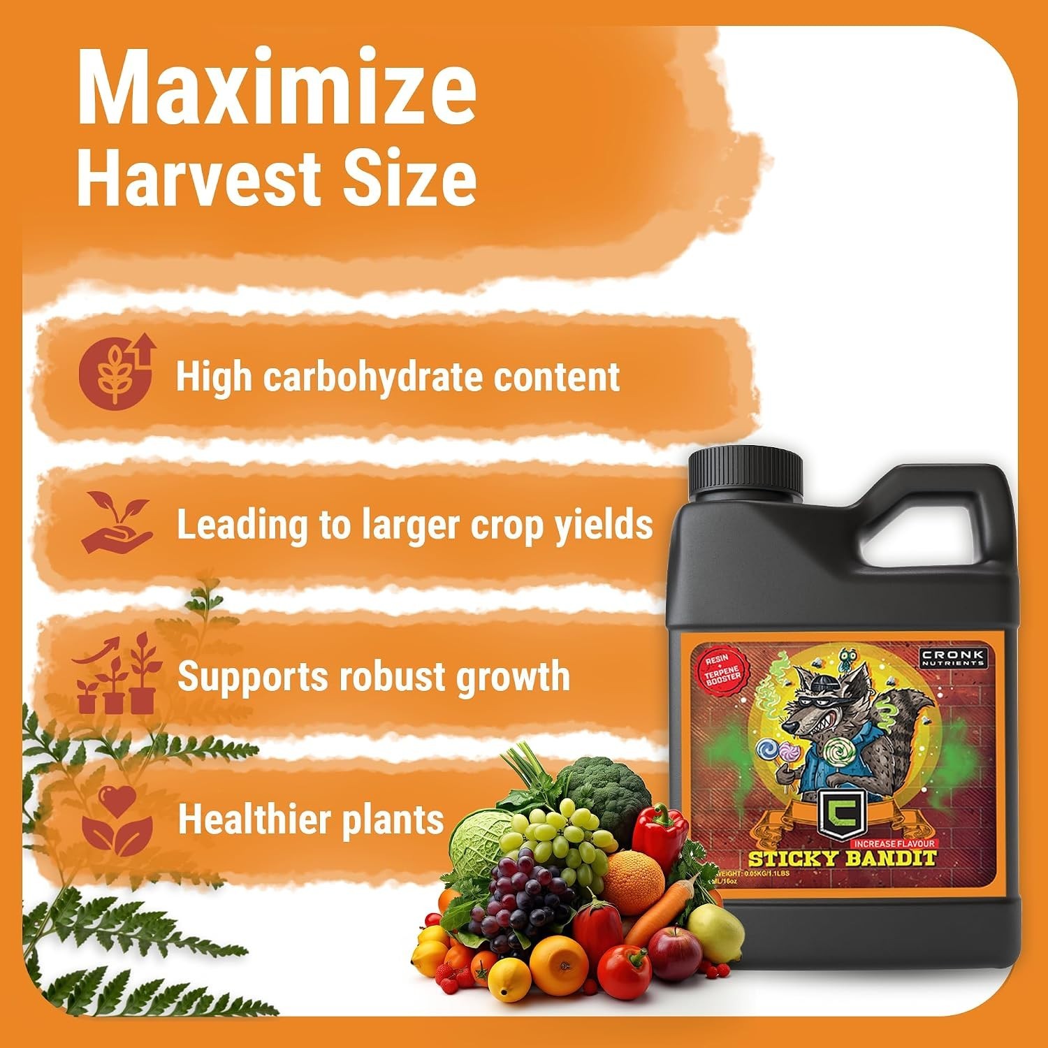 Versatile 1L Plant Fertilizer for Hydroponics & Soil – Boosts Aroma & Taste