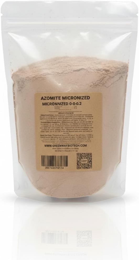 Greenway Biotech, Inc. Azomite Rock Dust Volcanic Ash Organic Fertilizer with…