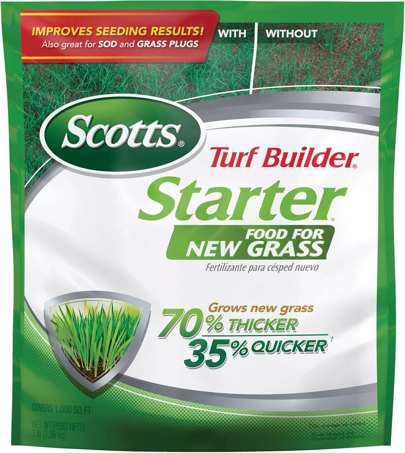 Scotts Turf Builder Starter Food for New Grass 3 lbs.