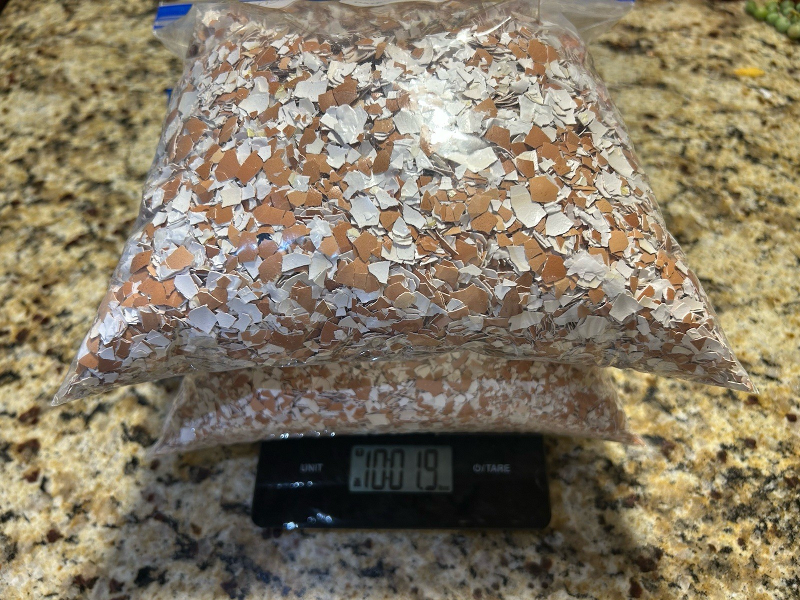 10lbs Bulk Crushed Egg Shells Garden Houseplant Lawn Calcium Fertilizer