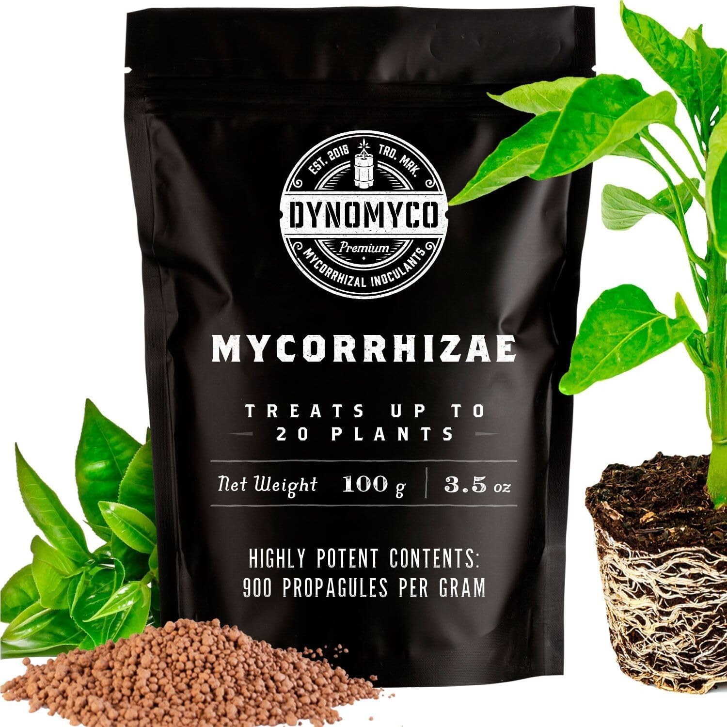 Mycorrhizal Inoculant – 100g Concentrate for Superior Nutrient Uptake & Yields