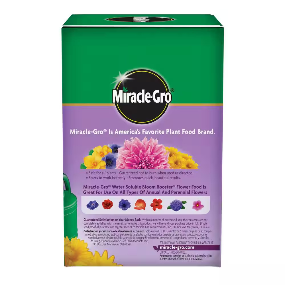 Water Soluble Bloom Booster Flower Food 1.5 Lbs. for Annual, Perennial, Containe