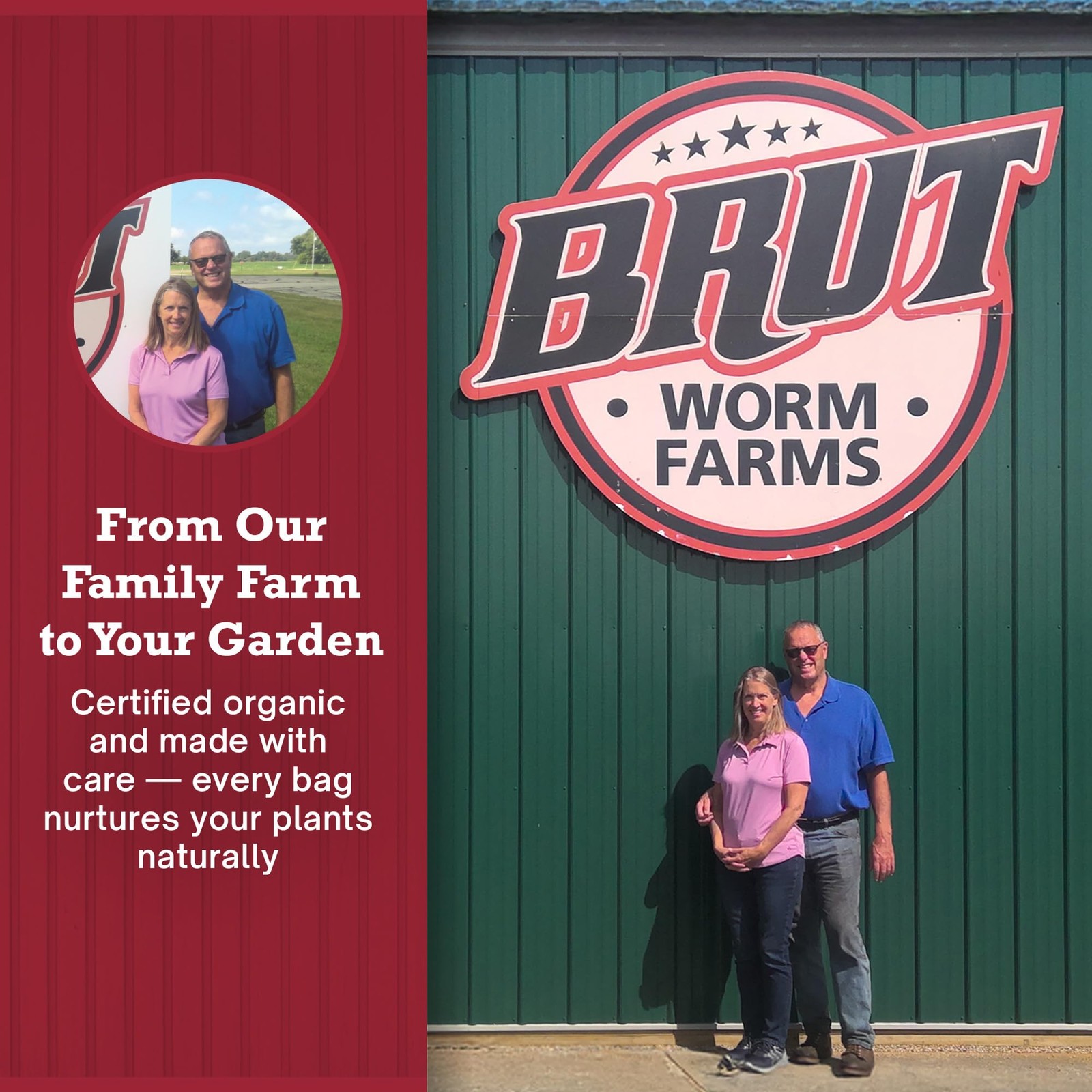 Brut Organic Worm Castings for Plants 12 LB – Natural Nutrients, Fertility Bu…