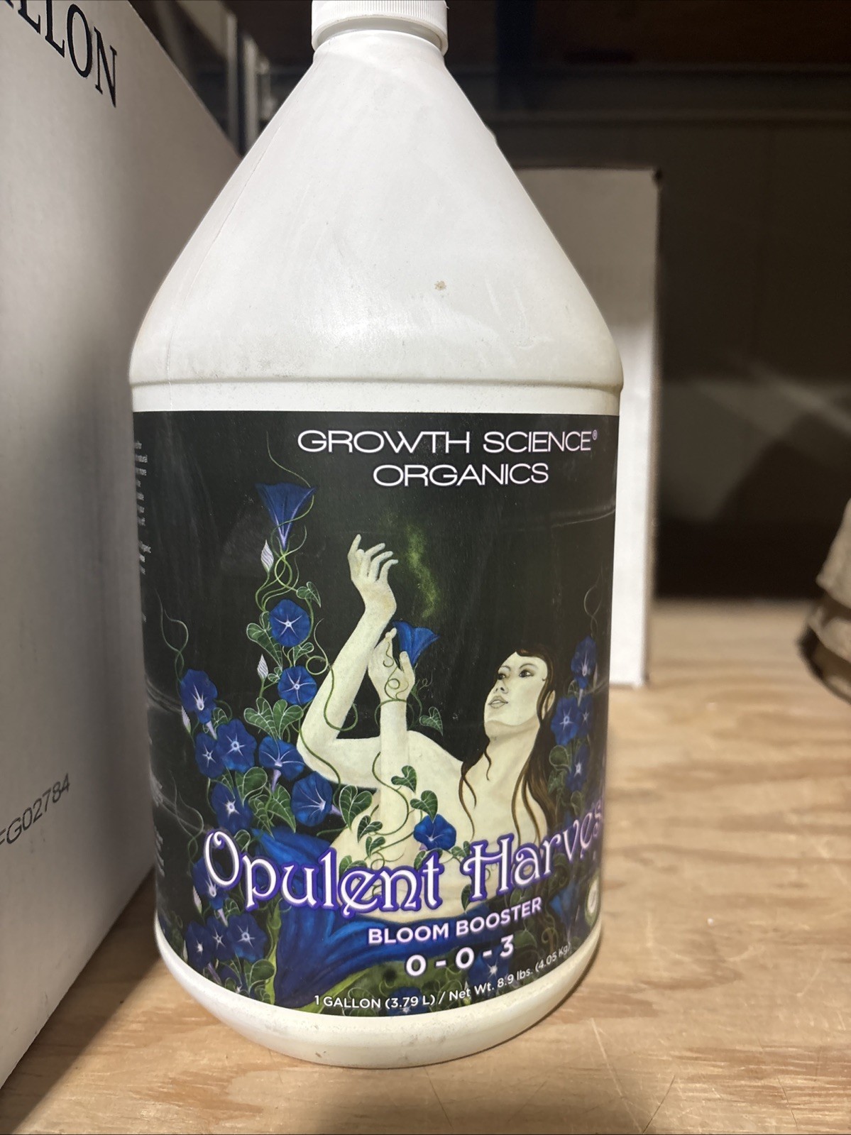 Growth Science Organics line Opulent Harvest Gallon plant food nutrient fertiliz