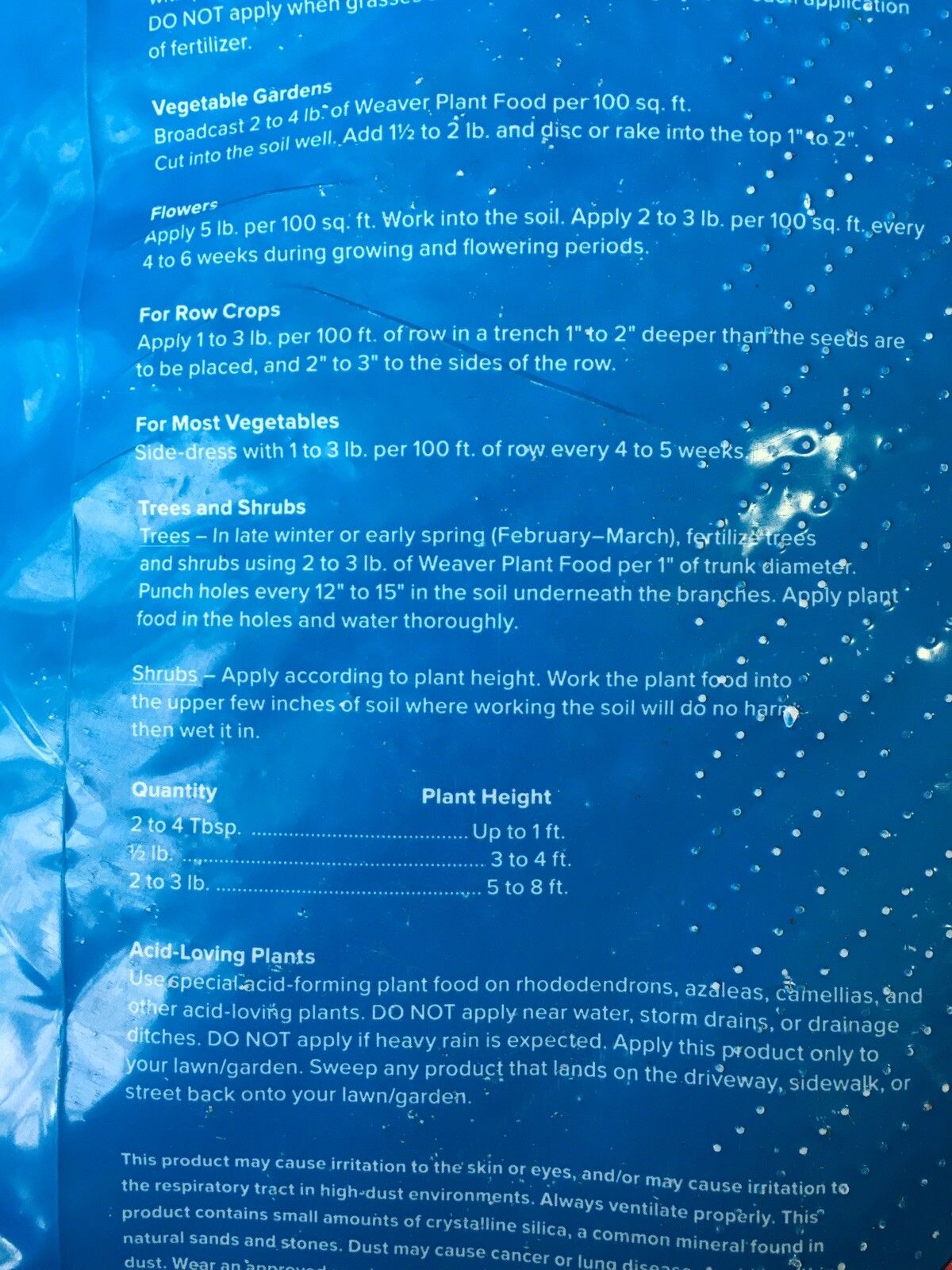 20 lb 17-17-17 ALL PURPOSE FERTILIZER for Vegetable Gardens Trees Plants & More!
