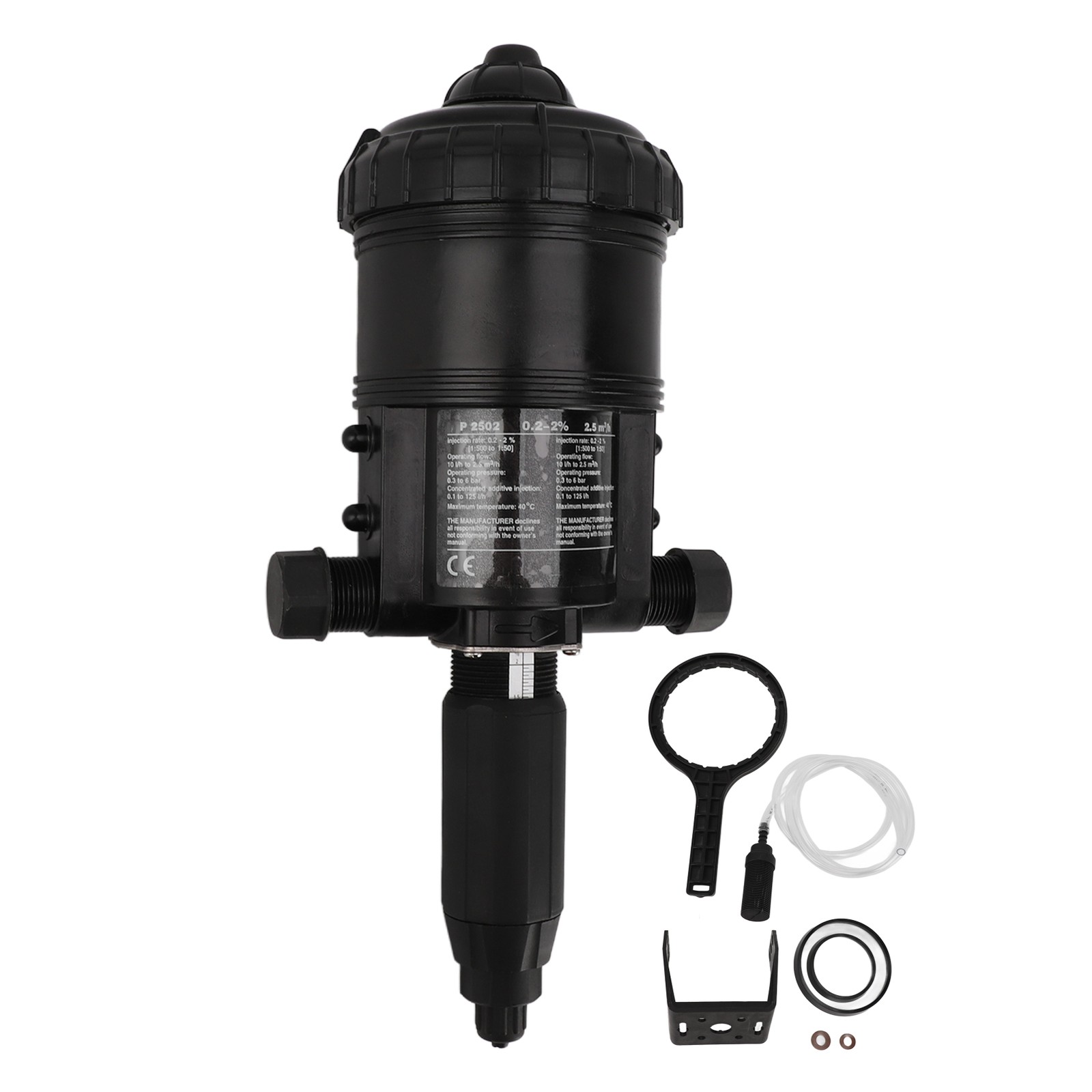 Adjustable Fertilizer Injector G3/4 Male Thread Fertilizer Injector Dosing Pump
