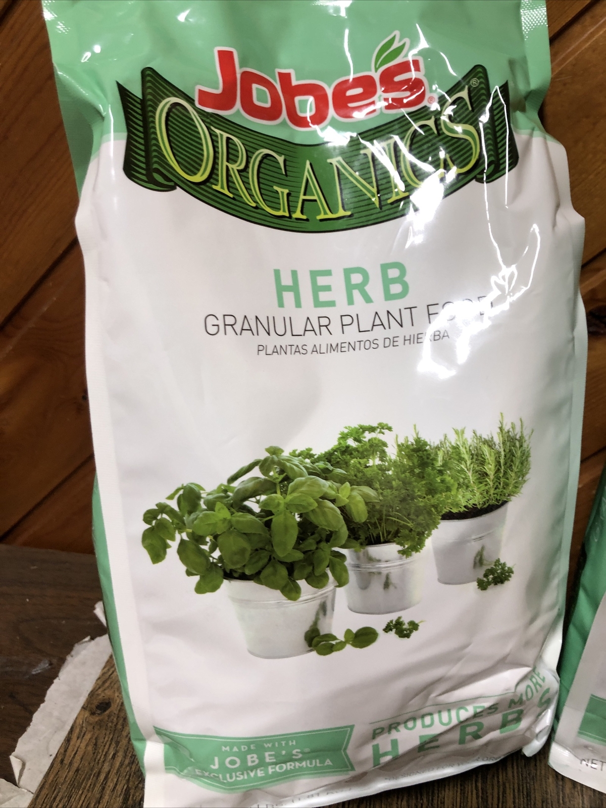 Lot Of 2 Jobe’s Organics Herb Granular Plant Food, 4 lbs New