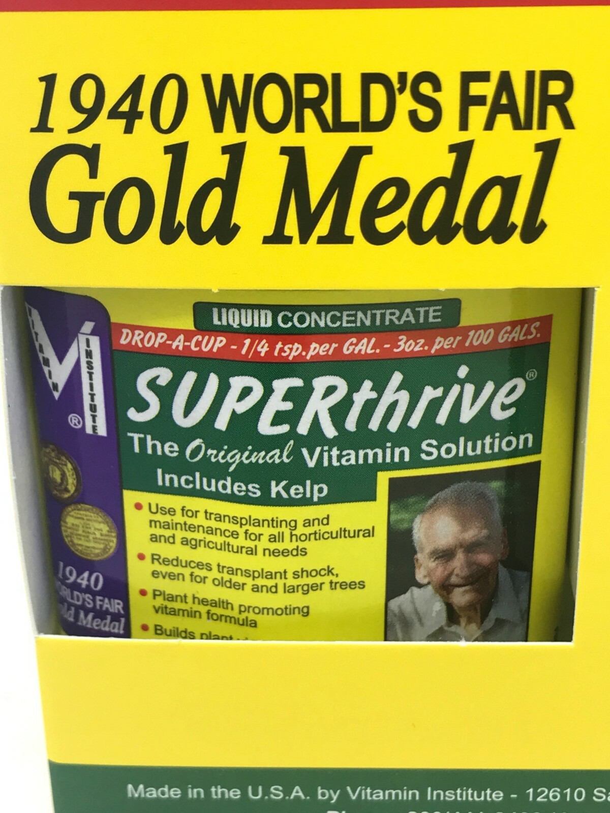 Superthrive 4oz Bottle Vitamin Solution Enhanced W/Kelp Plant Food 2-Pack