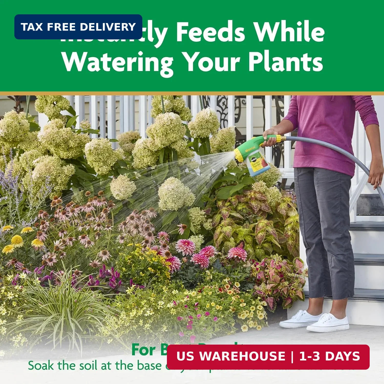 Miracle-Gro Water Soluble Bloom Booster Flower Food 4 lb
