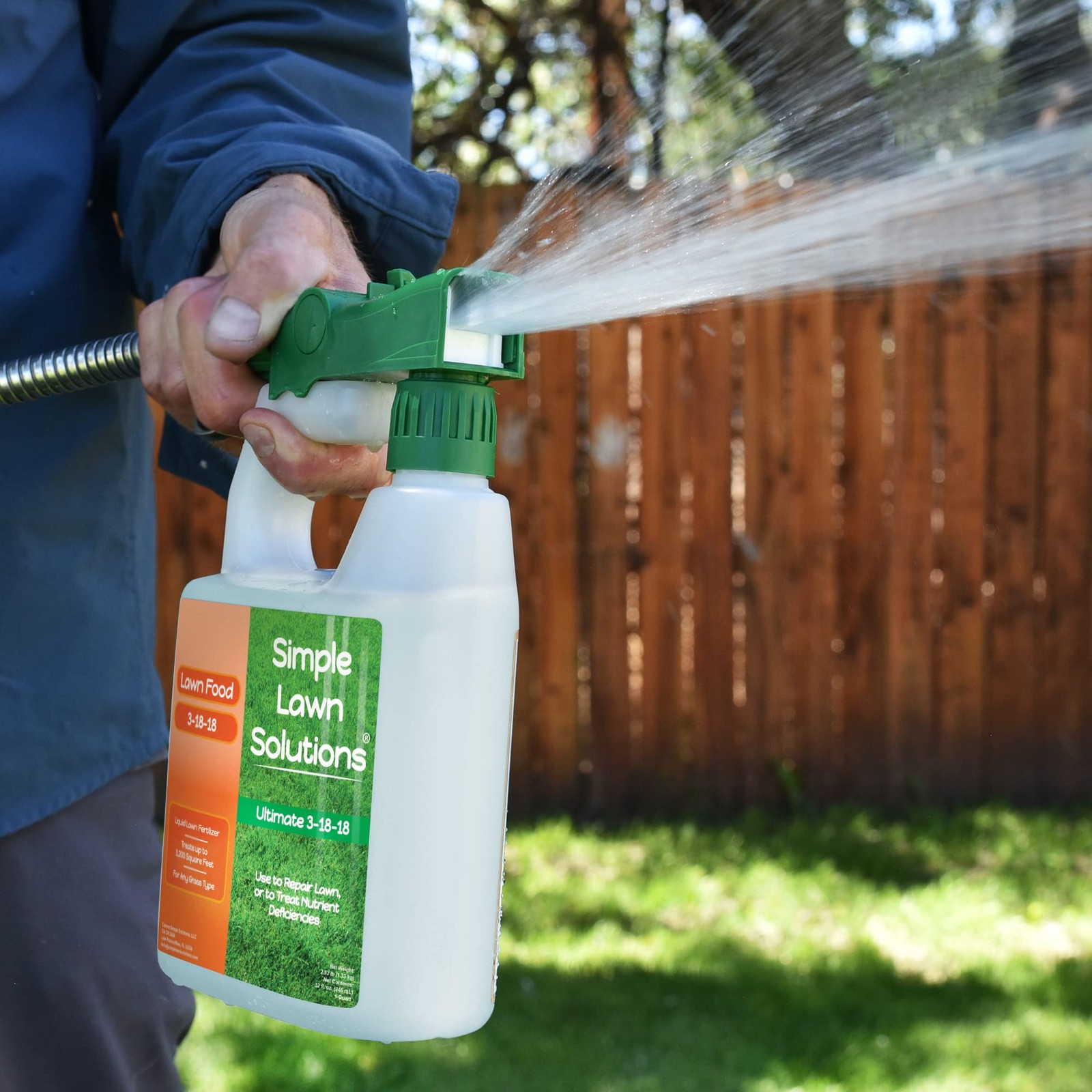 Ultimate 3-18-18 NPK- Lawn Food Quality Liquid Fertilizer- Easy to Use Concen…