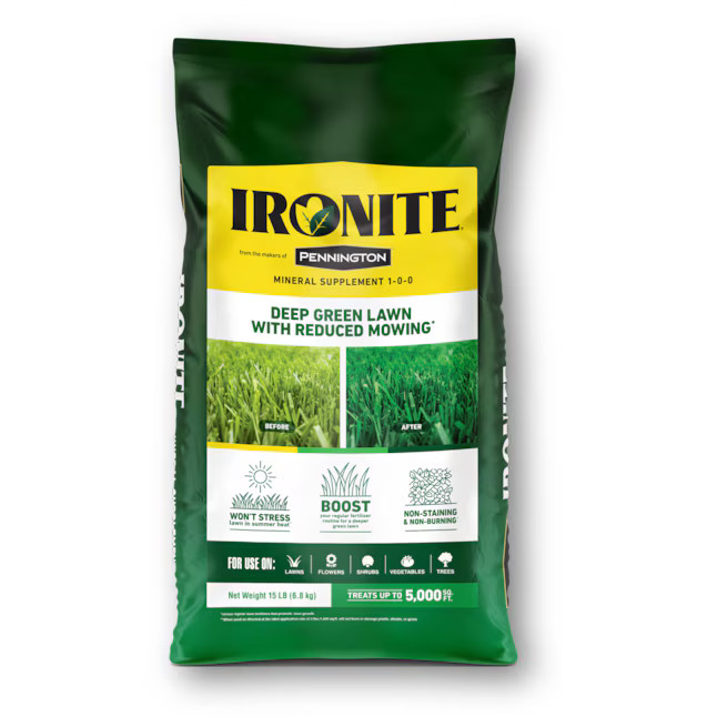Ironite 15-lb 5000-sq ft 1-0-0 Mineral Supplement Fertilizer