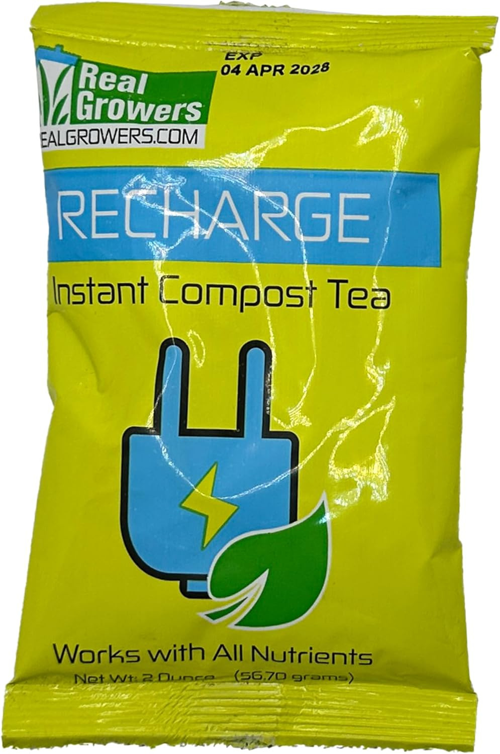 Real Growers Recharge – Soil Microbe Superpack Natural Plant Growth Stimulant