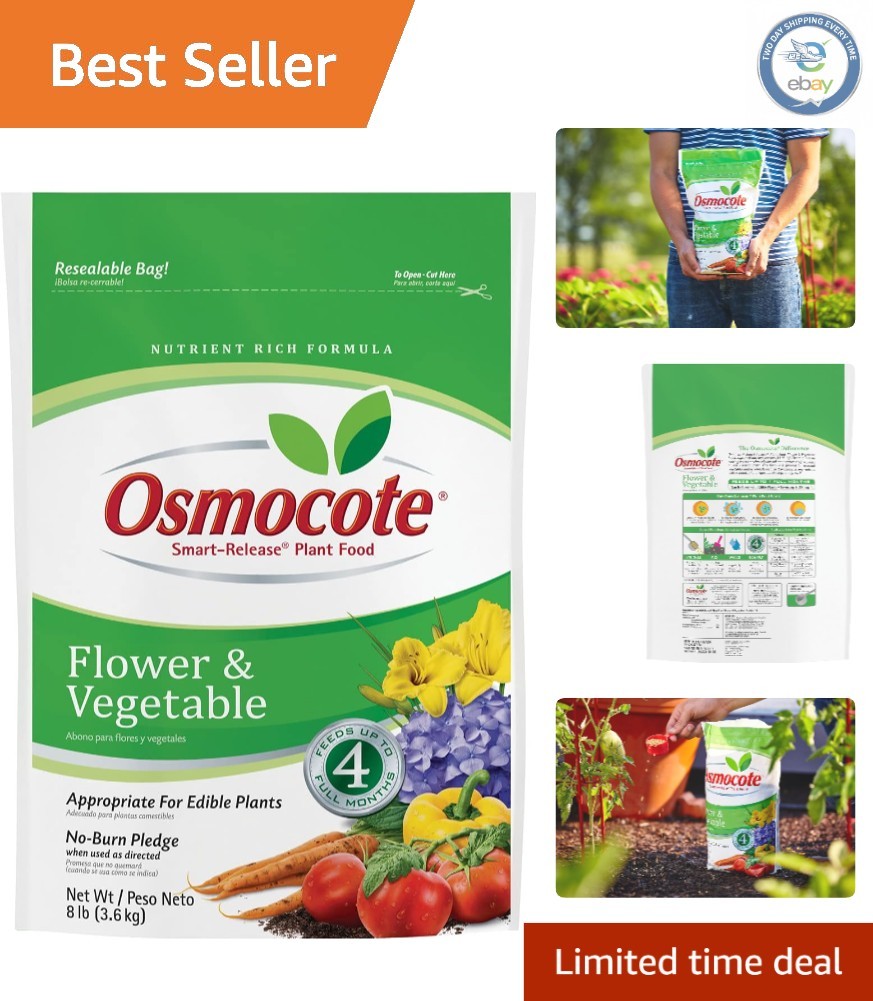 Smart-Release 8 lb. Plant Food for Perennials & Vegetables – Easy to Use