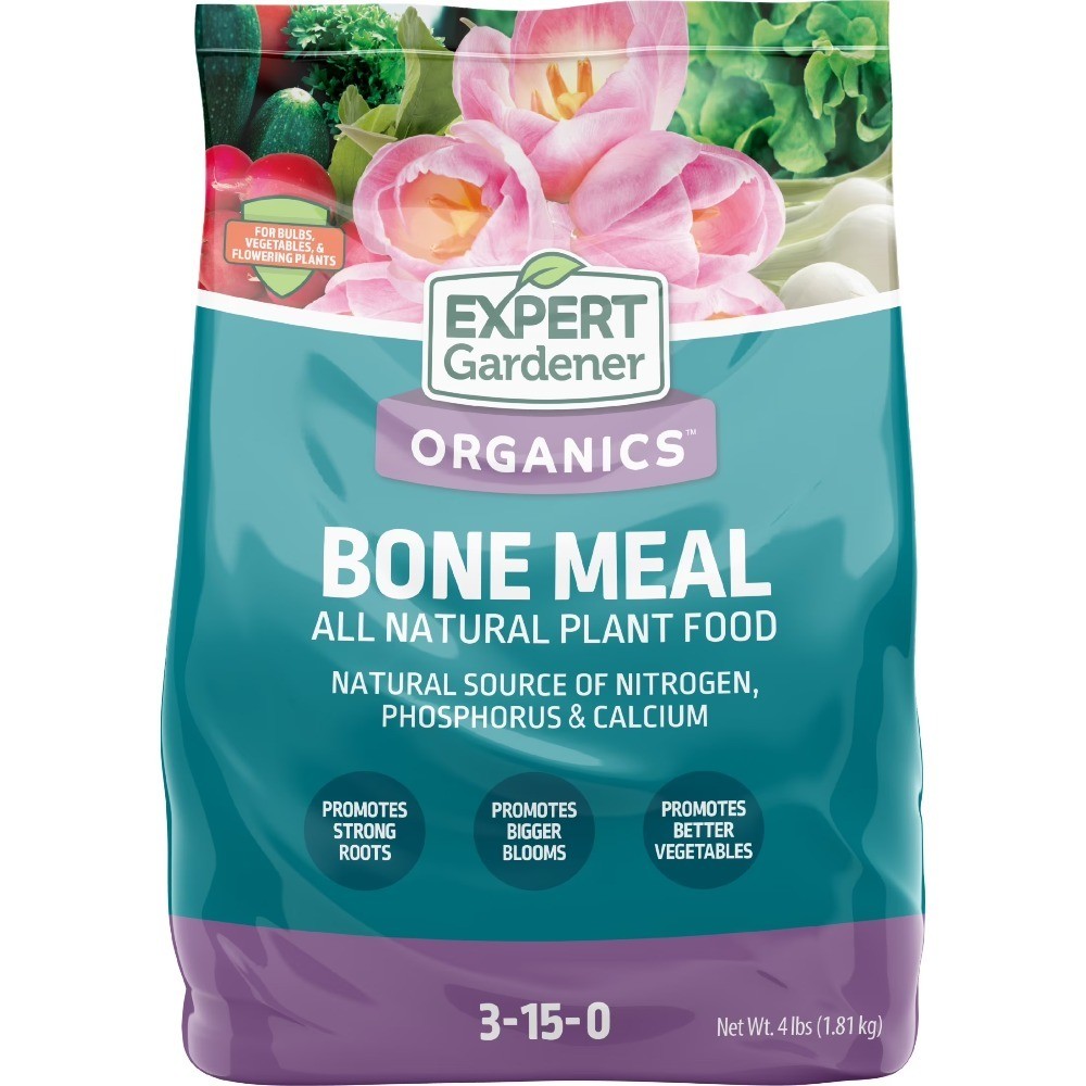 Organic Bone Meal Fertilizer 3-15-0 Plant Food for Vegetables Flowers and Garden
