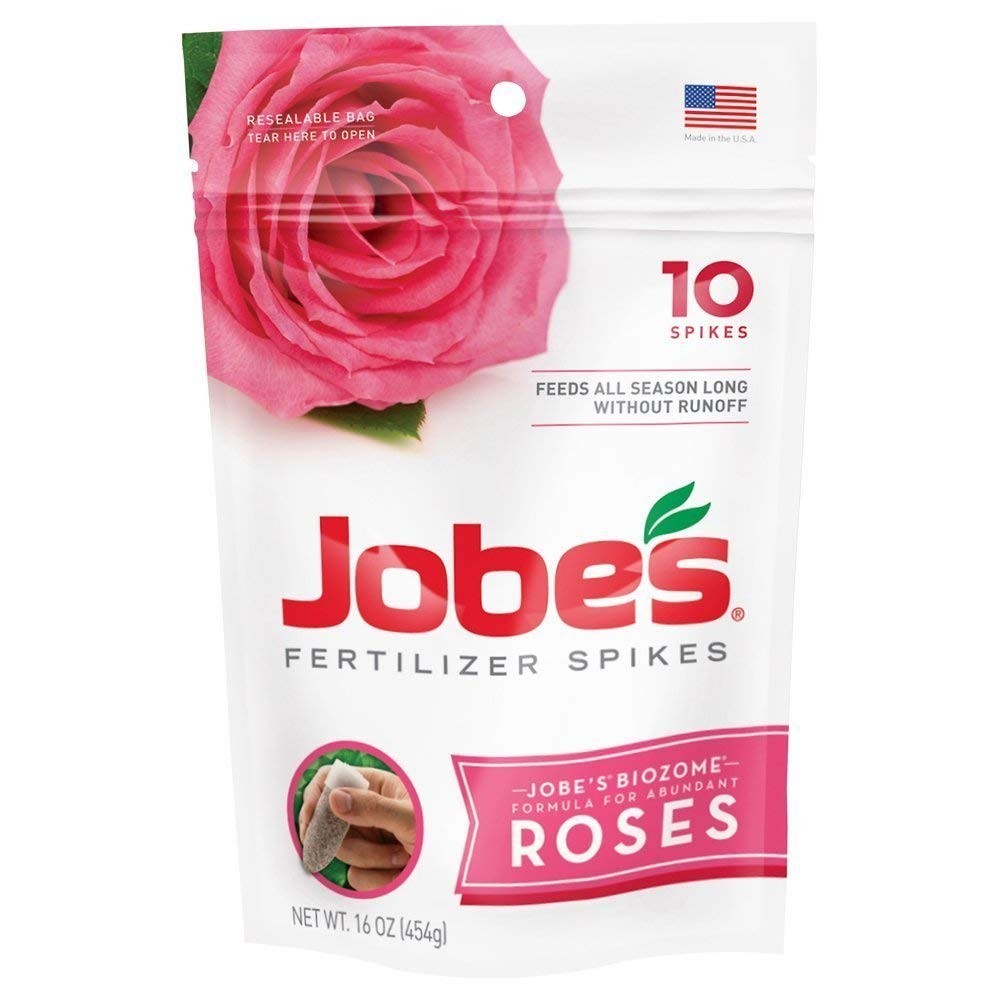 2 Pack Fertilizer Spikes For Roses Slow Release Nutrients Easy To Use
