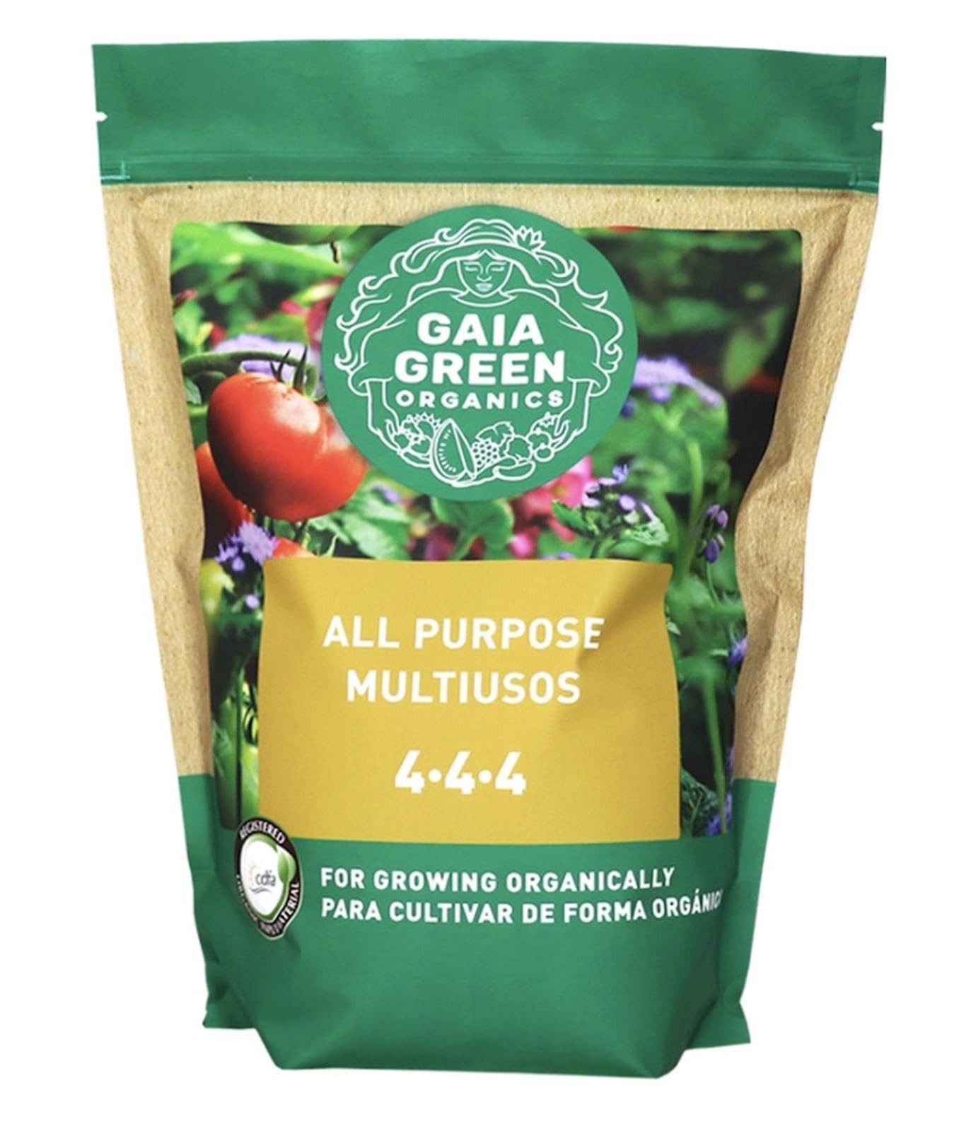 Gaia Green Organic 444 All Purpose Fertilizer 2kg