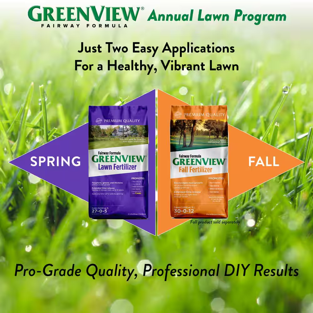 16.5 Lbs. Fairway Formula Lawn Fertilizer, Covers 5,000 Sq. Ft. (27-0-5)