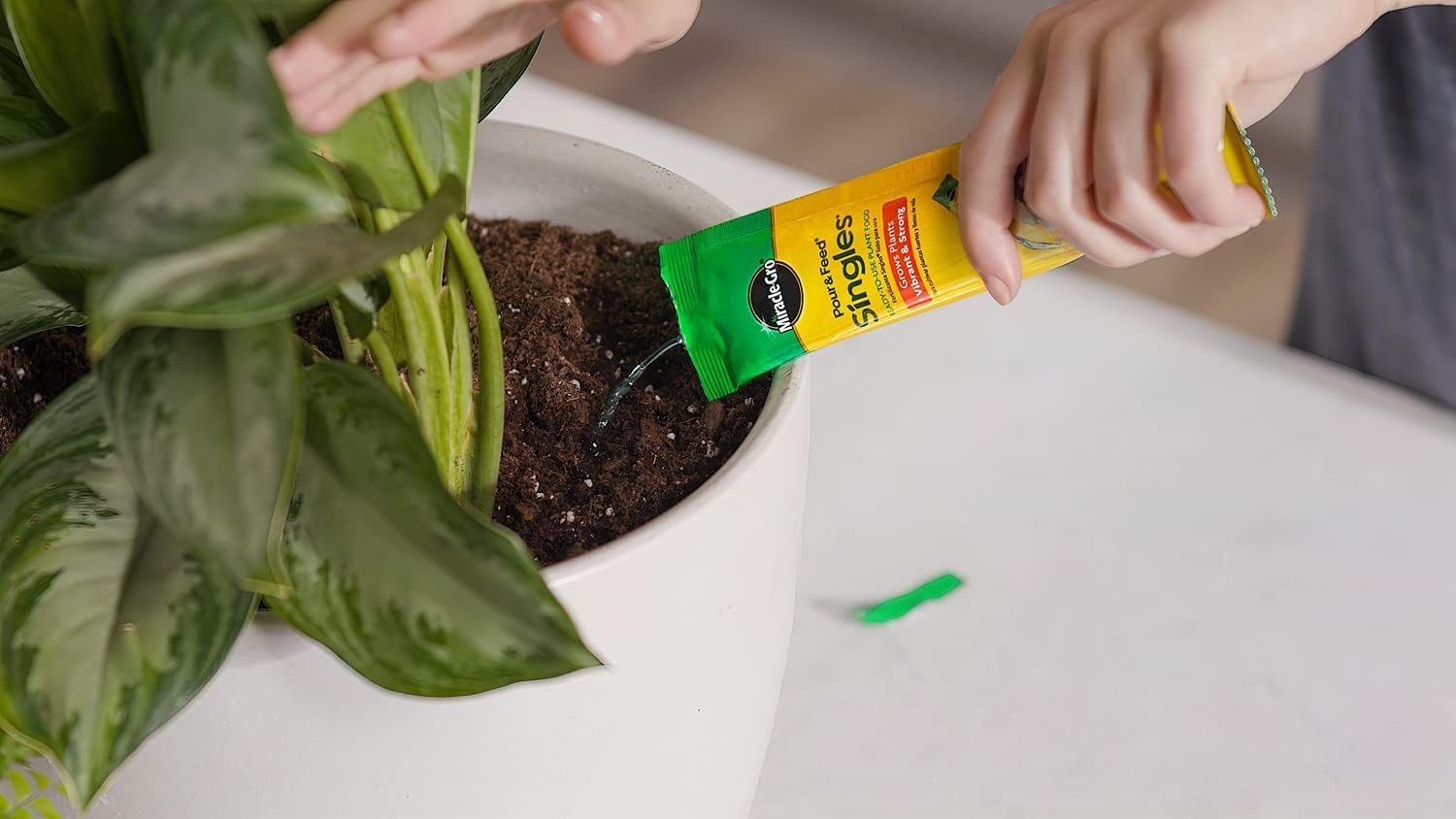 Pour & Feed 2 oz. Liquid Plant Fertilizer – Nourish Your Potted Plants Easily