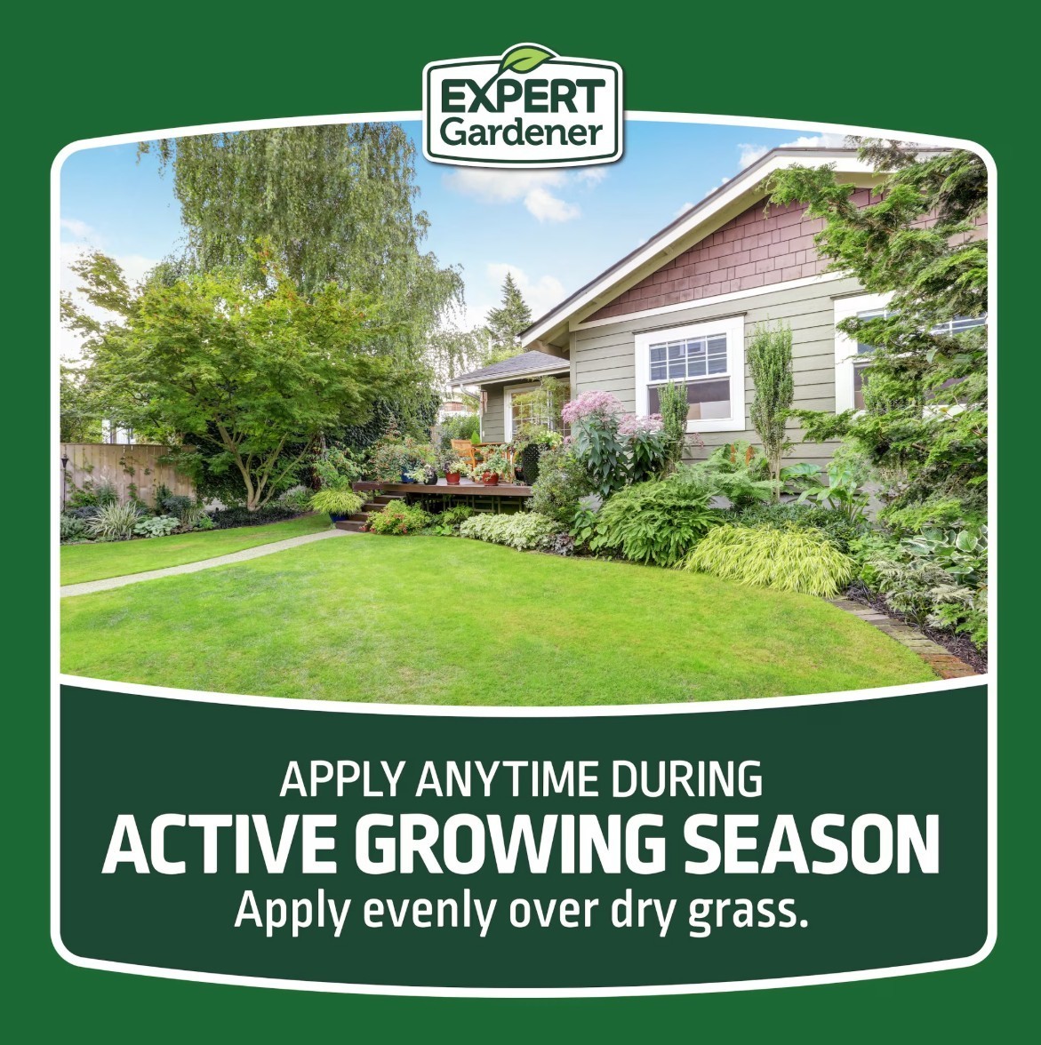 [SALE] (2 Pack) Expert Gardener Lawn Food Fertilizer +2% Iron 14 lb 5,000 Sq Ft