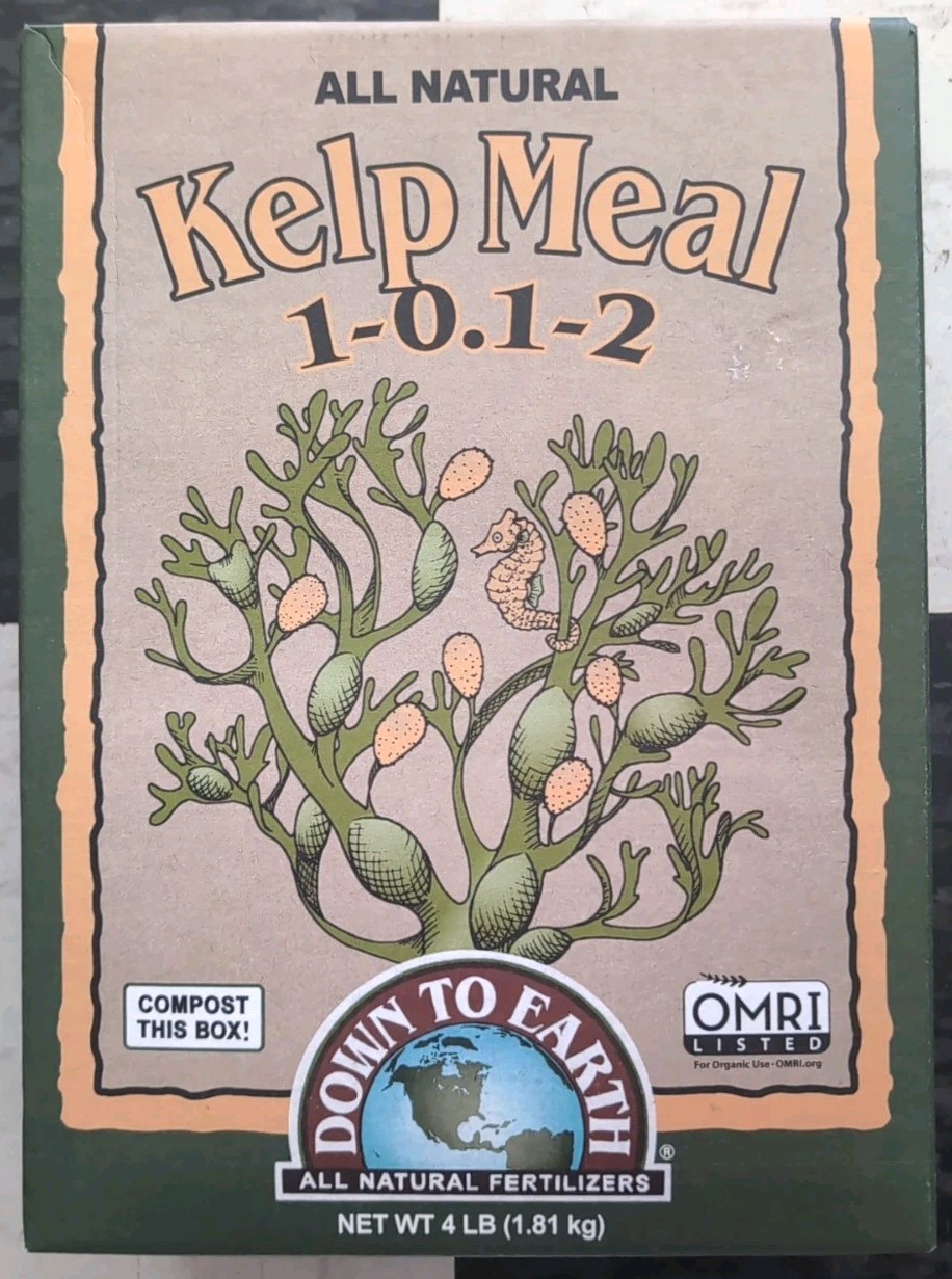 Down To Earth 4 Lb. 1-.01-2 Kelp Meal DTE07873 Down To Earth DTE07873