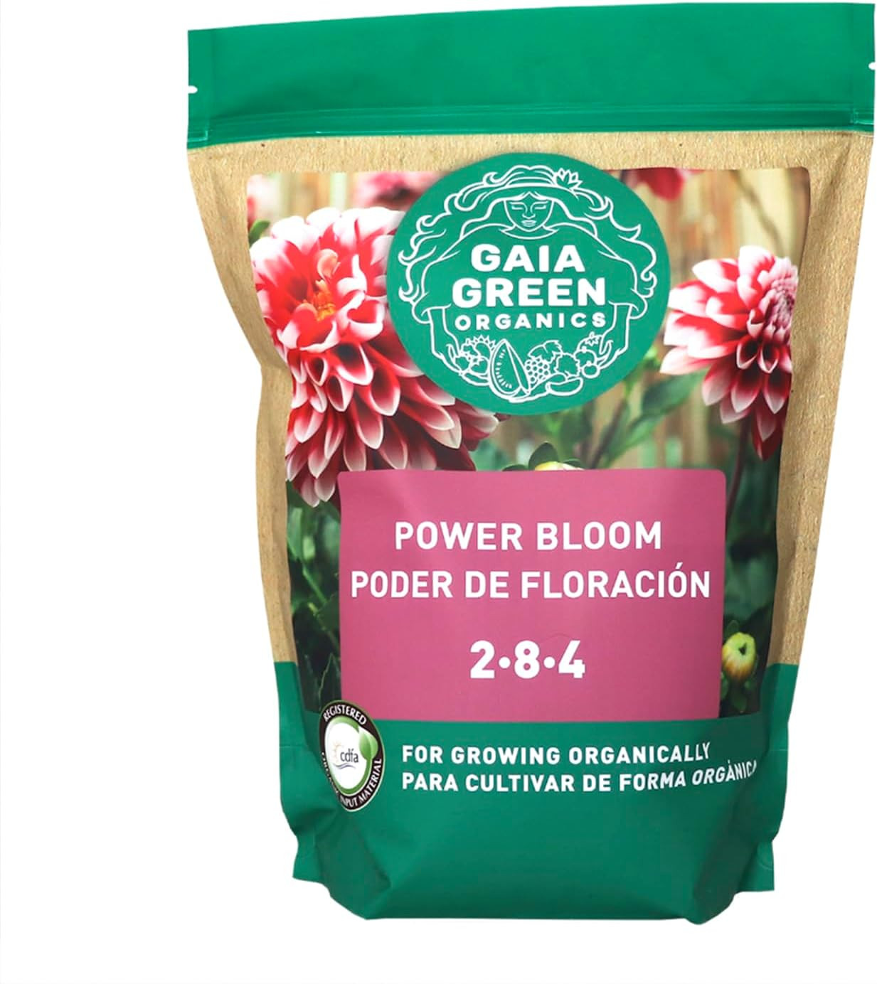 Power Bloom Fertilizer, 2 Kg Pouch High Phosphate Organic Blend for Maximum Flow