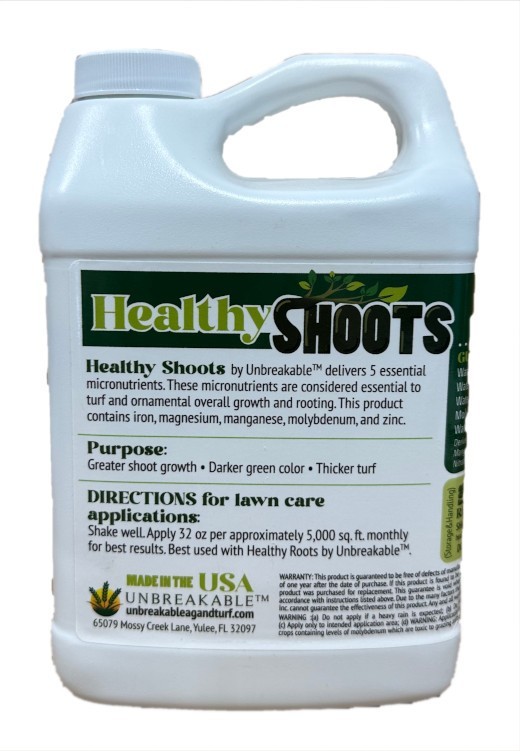 Healthy Shoots -1 Quart (Garden micro-nutrient prebiotic fertilizer)NO SALES: CA