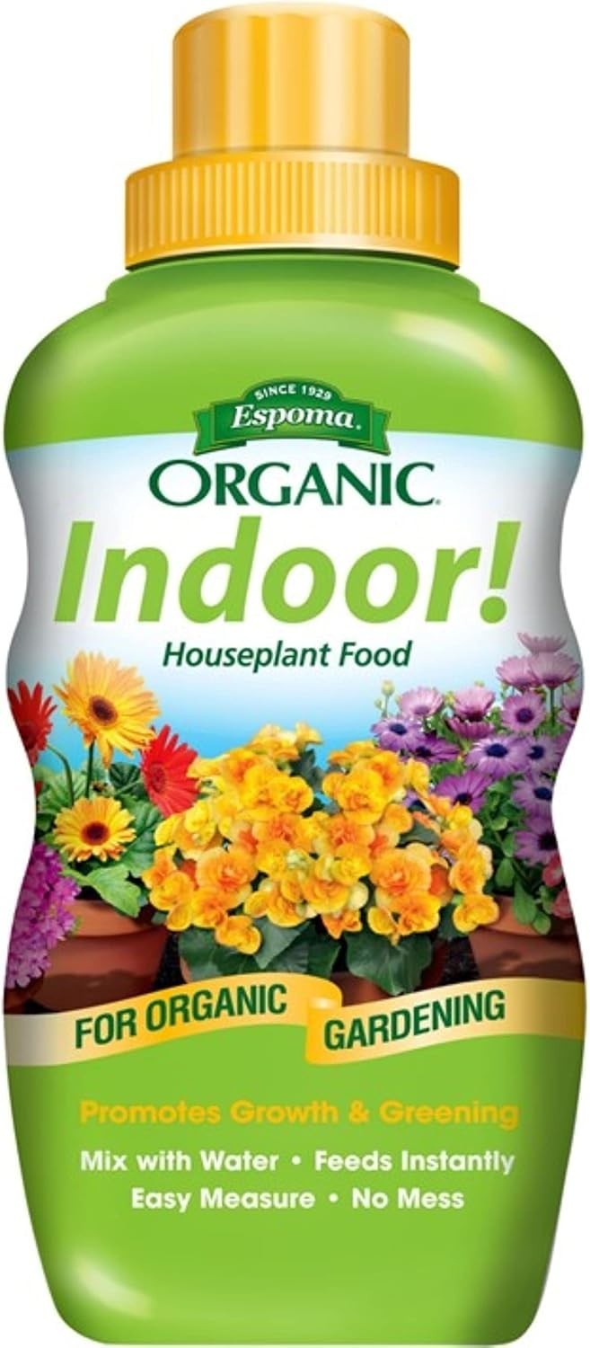 Liquid 8oz Organic Fertilizer – Fast Results for Indoor Plants & Safe for Kids