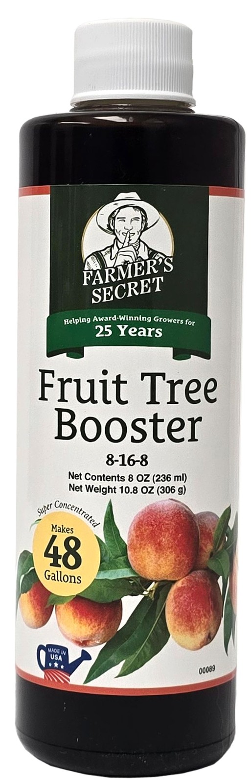 Farmer’s Secret Fruit Tree Booster Fertilizer (8oz) – Super Concentrated