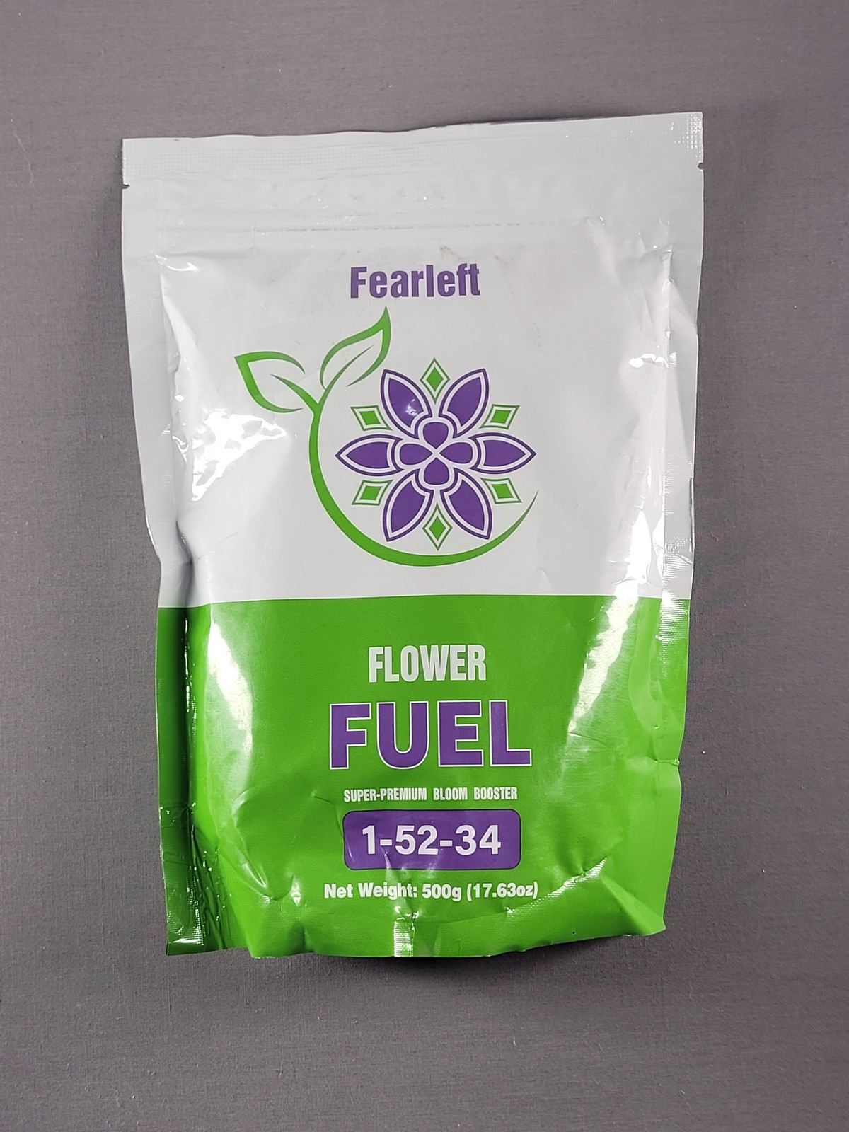 Fearleft Flower Fuel 1-52-34 Bloom Booster Fertilizer 500g Flowering Plants